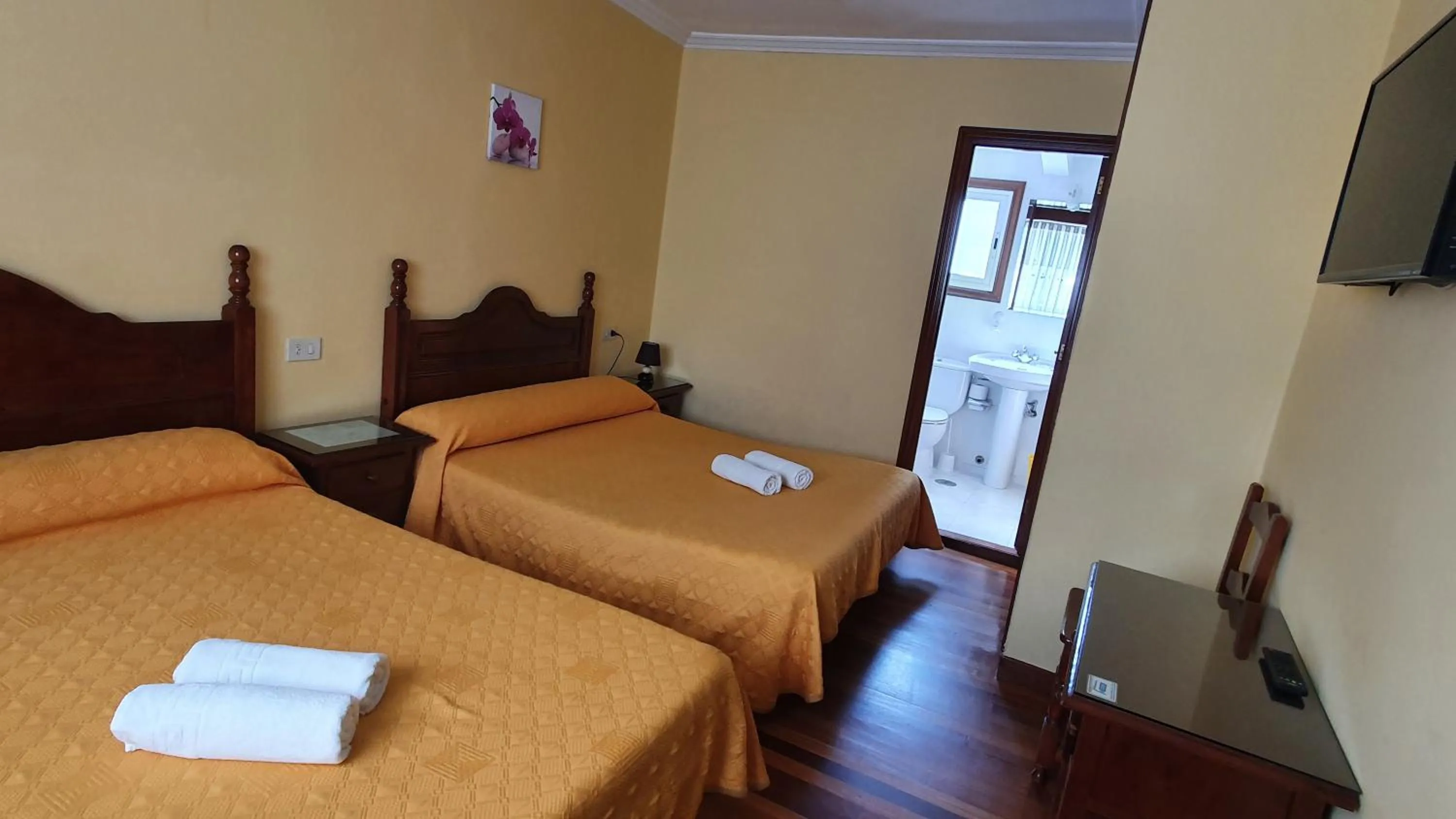 Bed in Pensión Residencia Buenos Aires