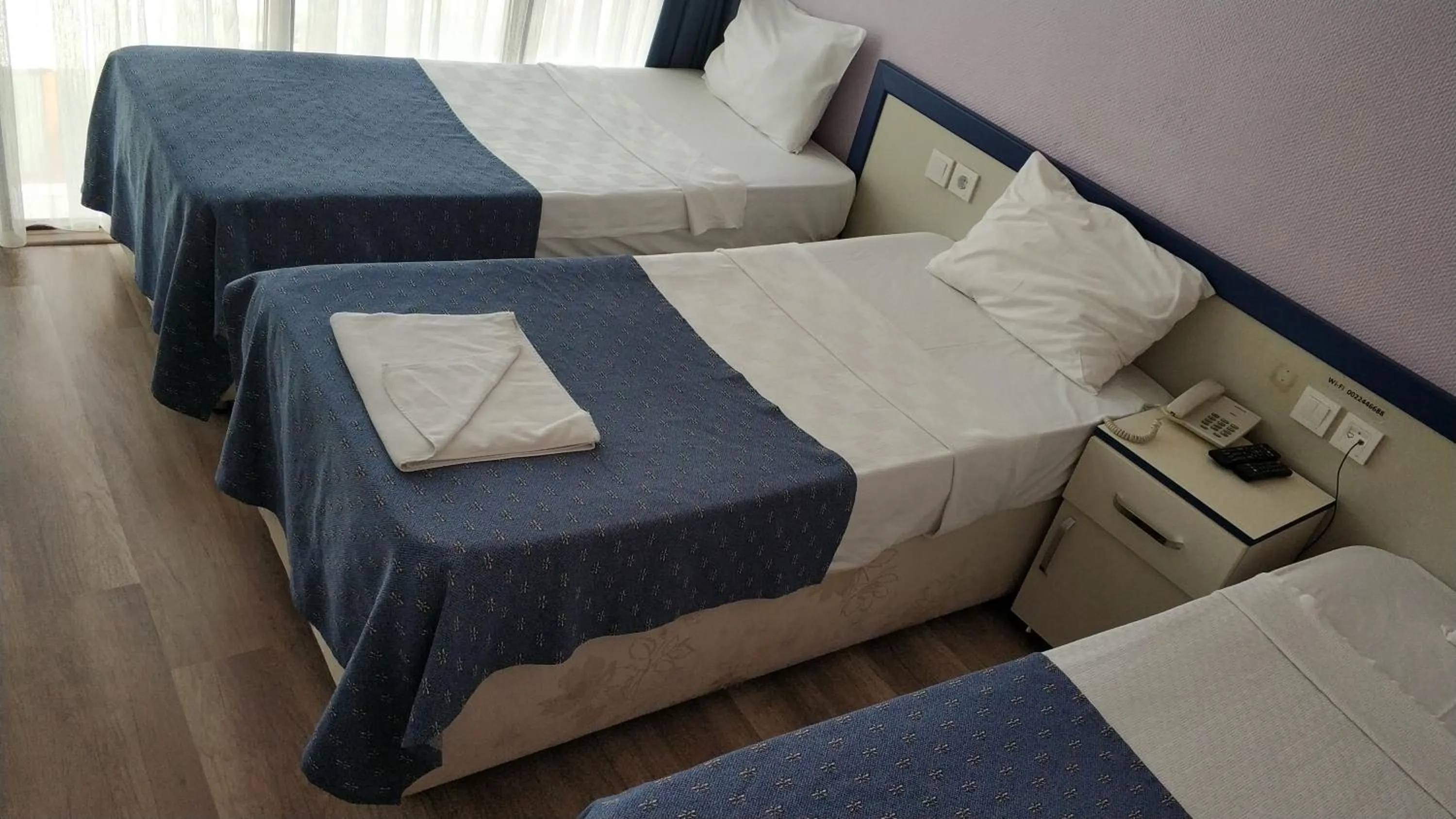 Bed in Hotel Akkus