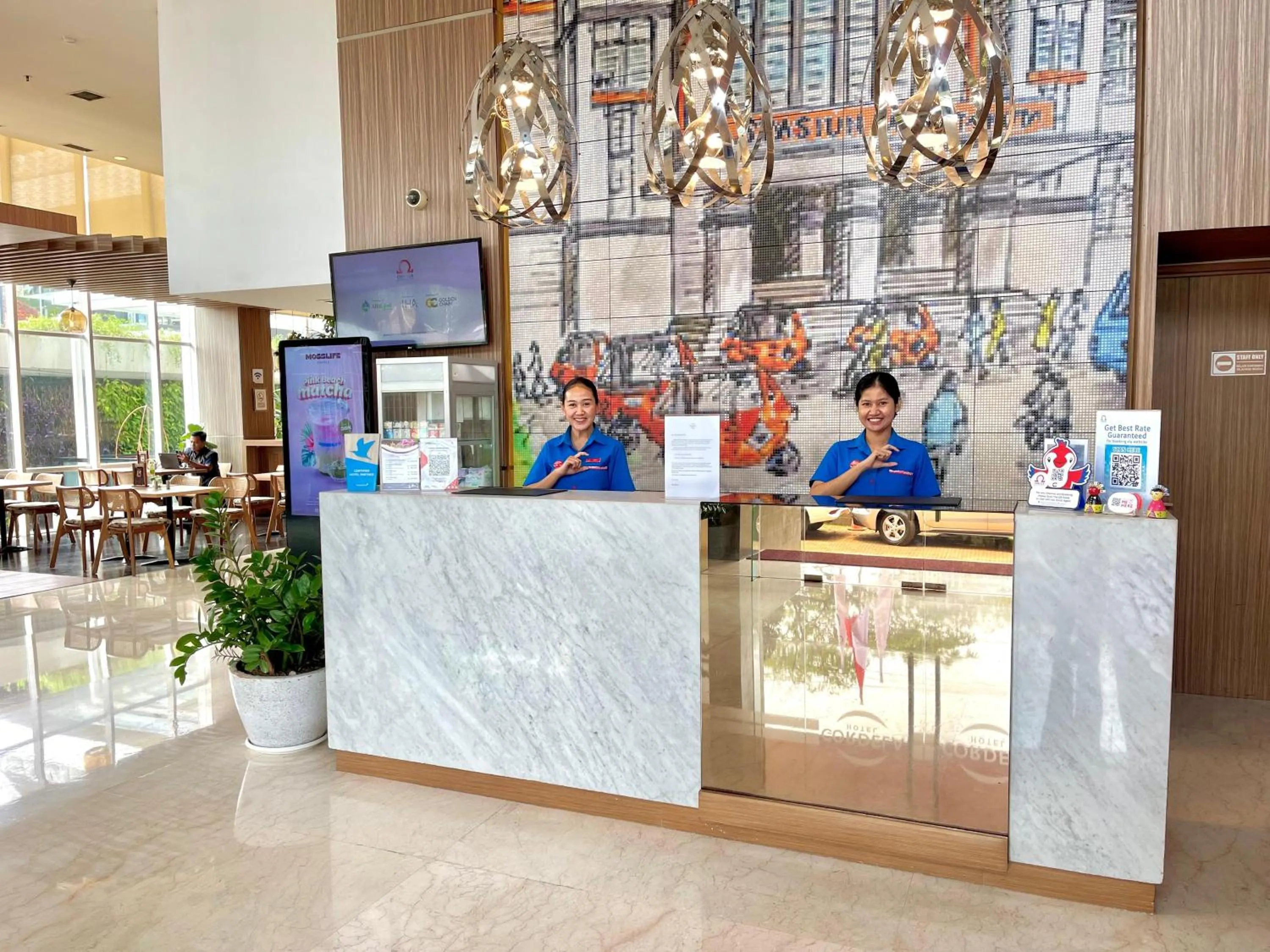Lobby or reception in Cordela Senen Jakarta