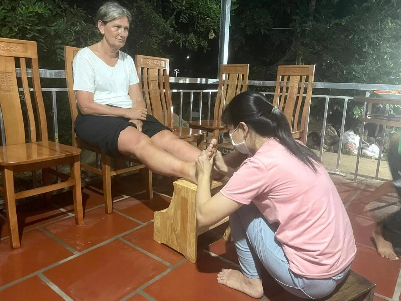 Massage in Chau Doc Homestay