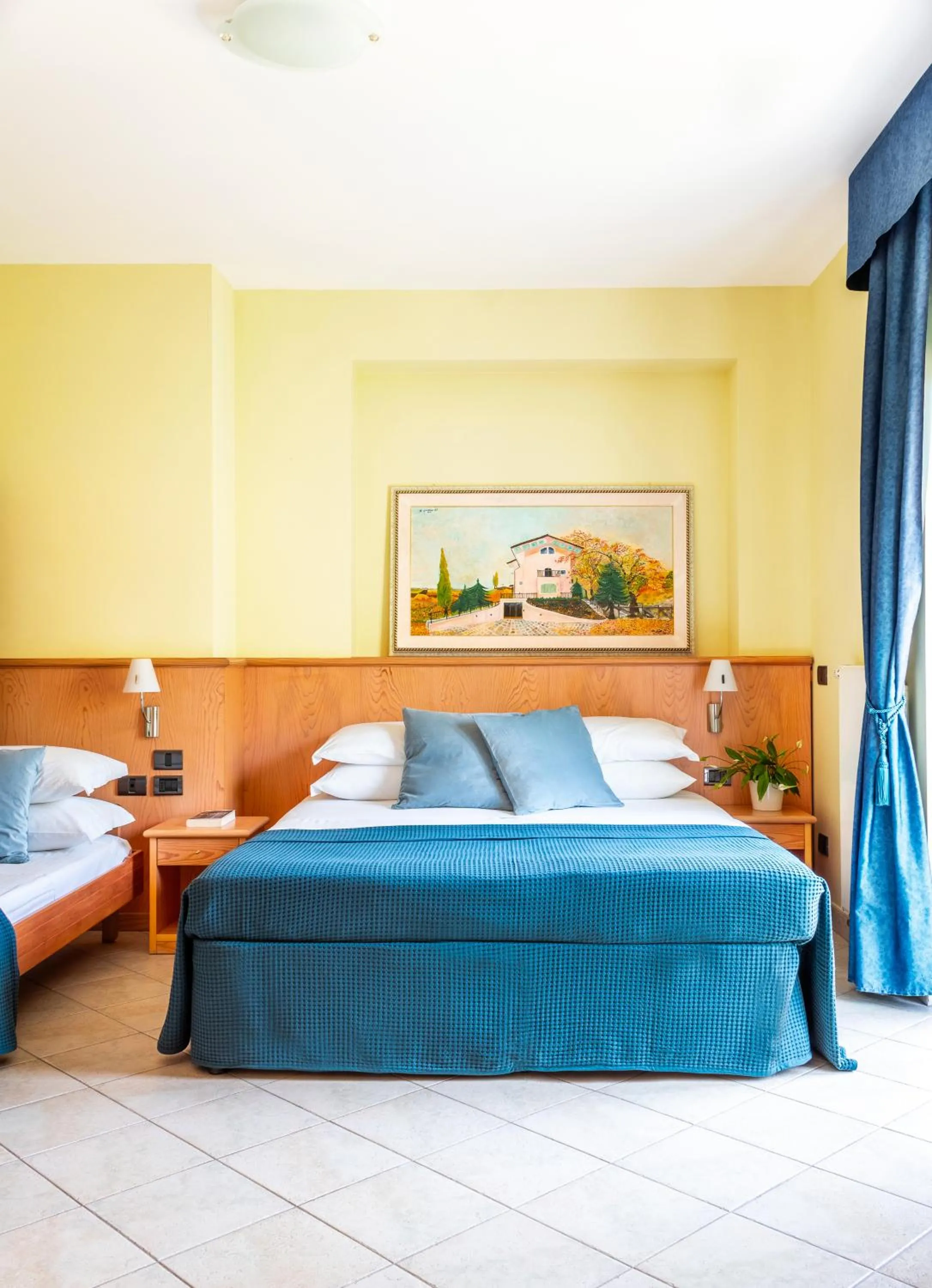 Bedroom, Bed in Albergo Il Giardino del Rio