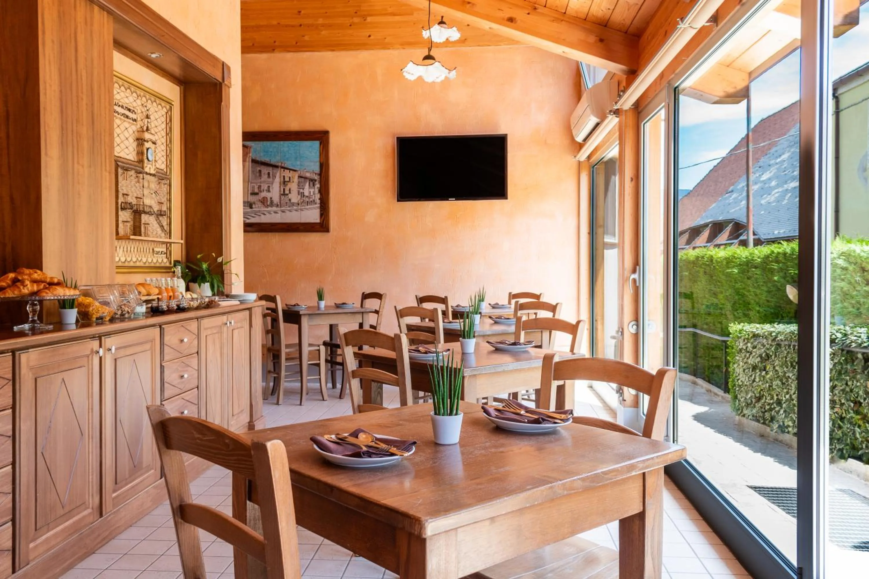 Breakfast in Albergo Il Giardino del Rio