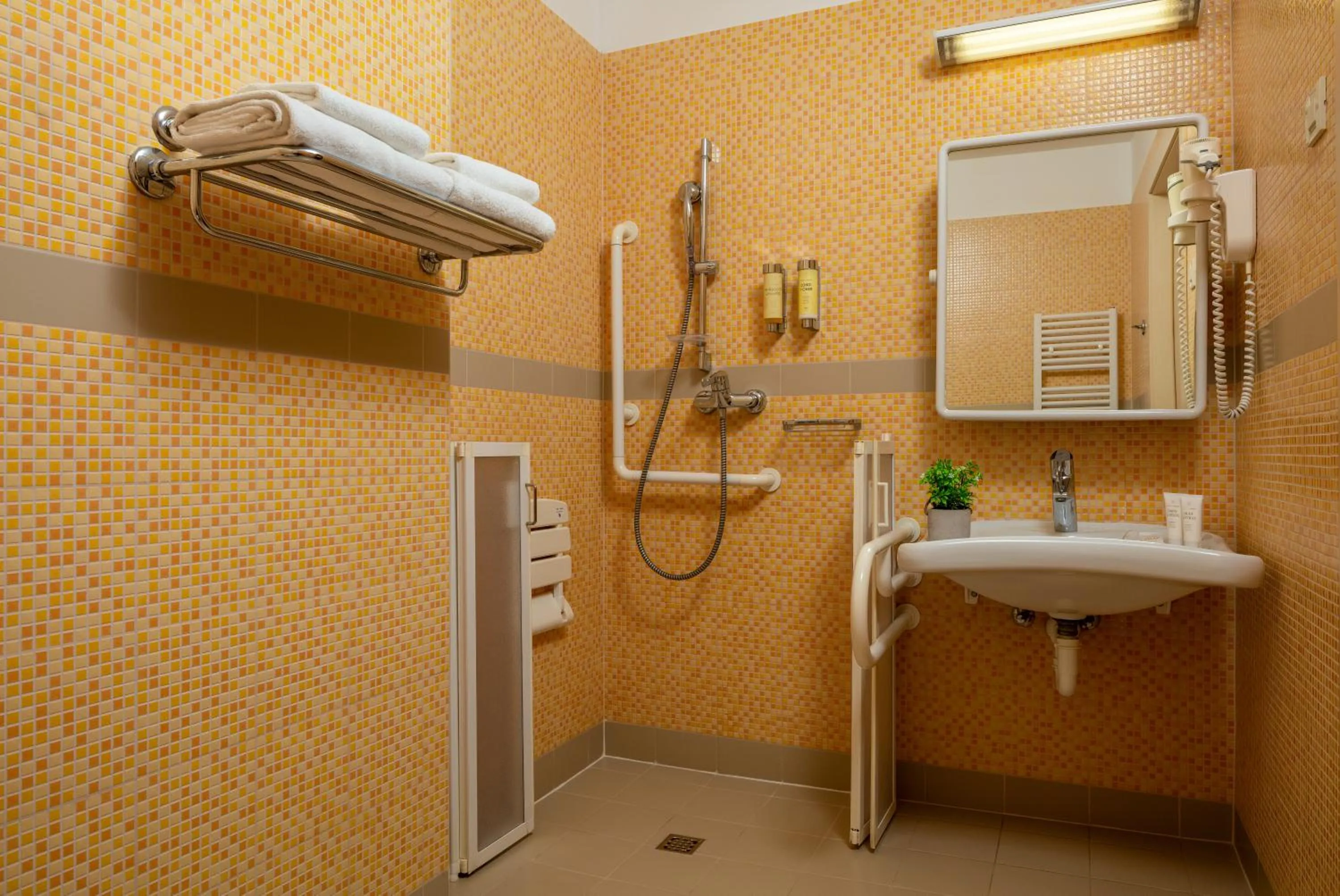 Shower in Hotel Aurora