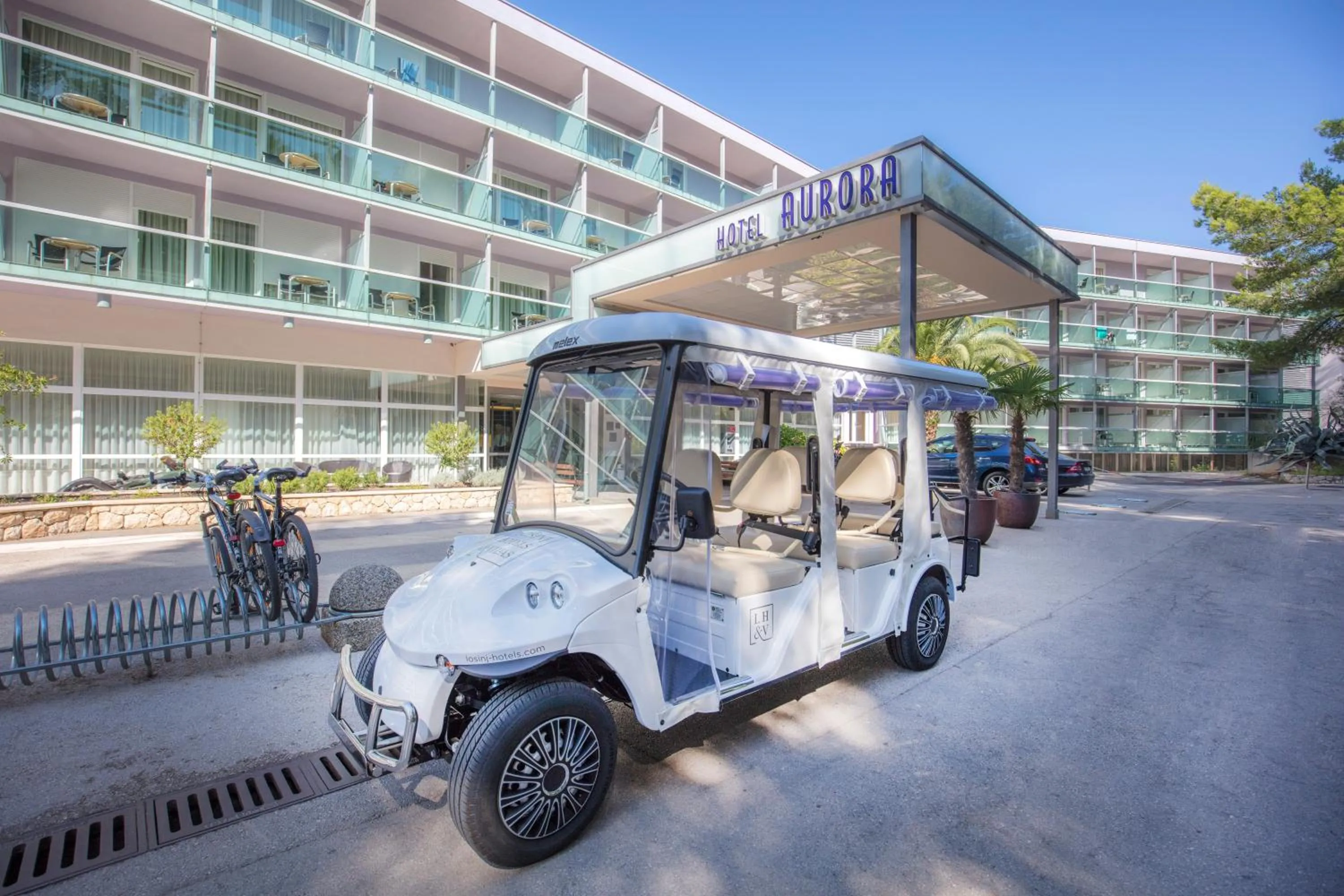 Property building in Hotel Aurora