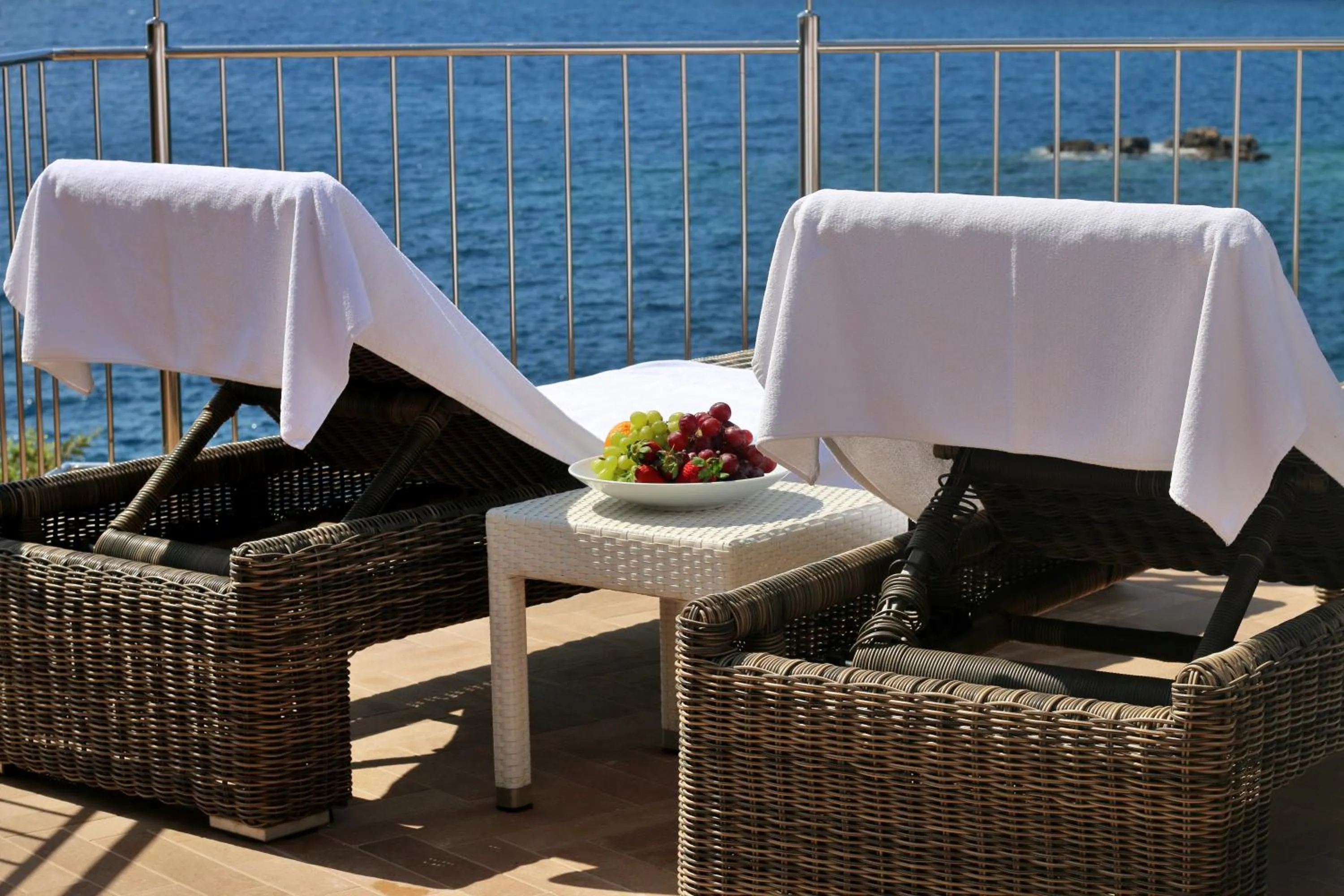 Seating area in Hotel Bozica Dubrovnik Islands