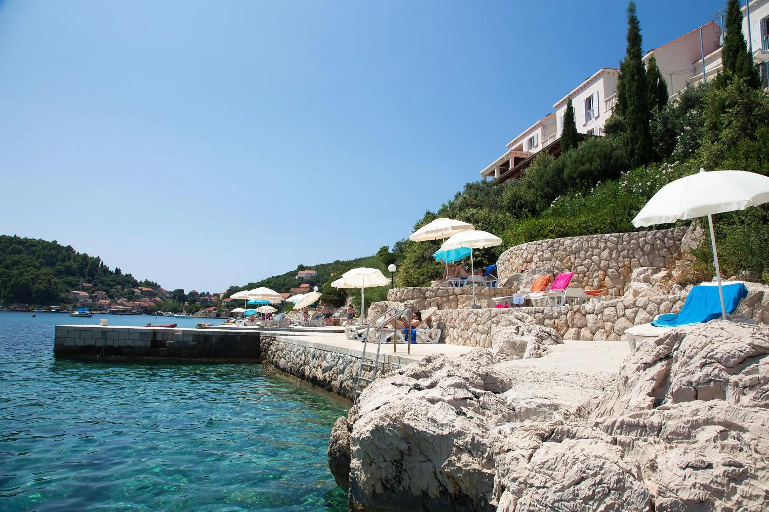 Property building in Hotel Bozica Dubrovnik Islands
