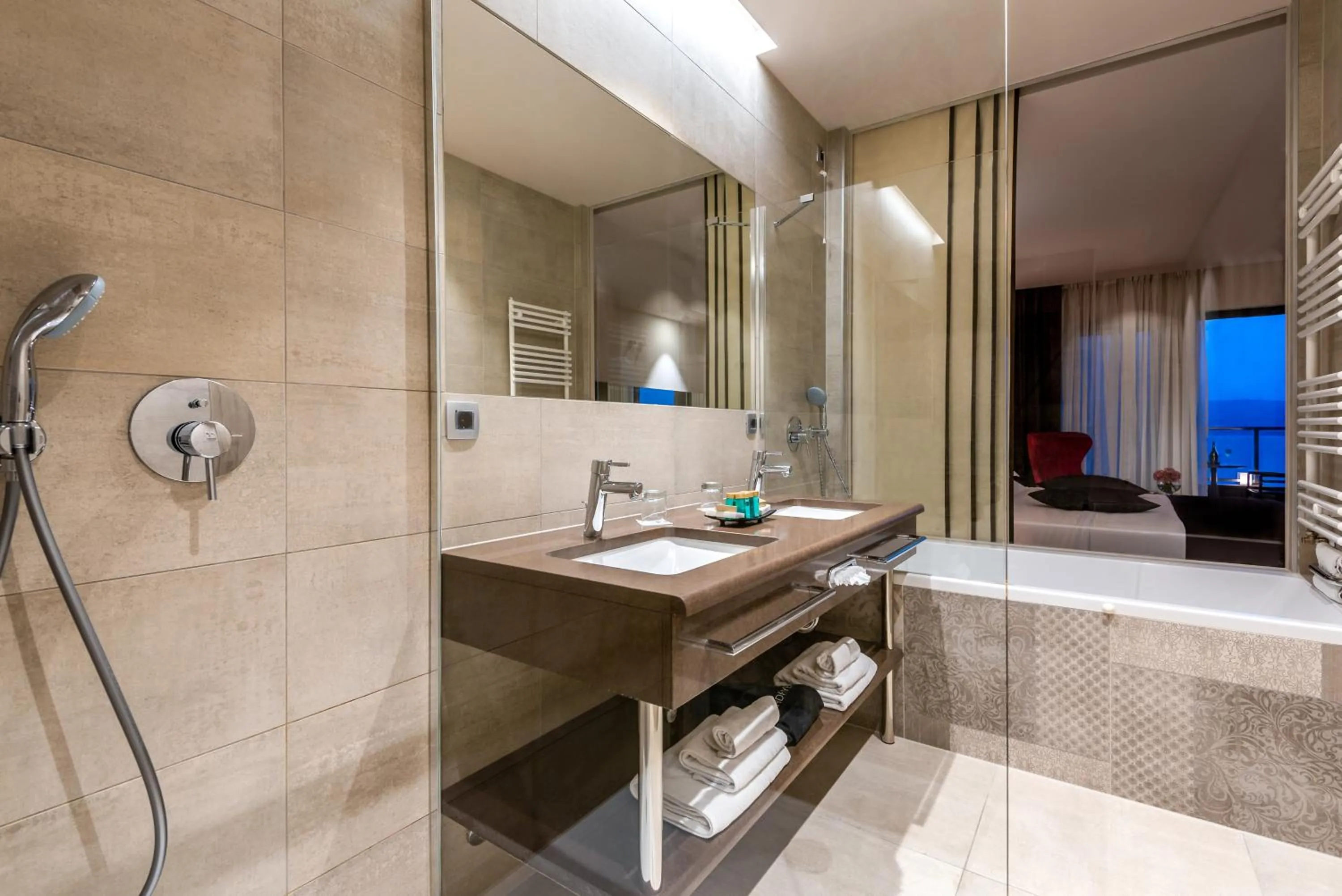 Bathroom in Hotel Plaža Duće