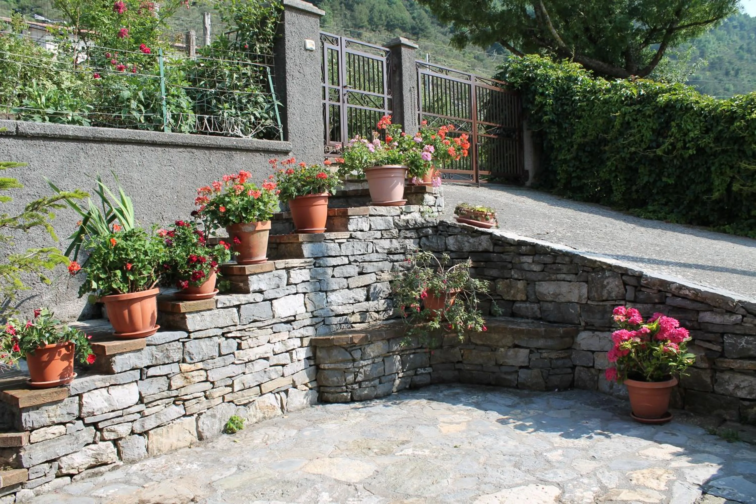 Patio in B&B Matilde