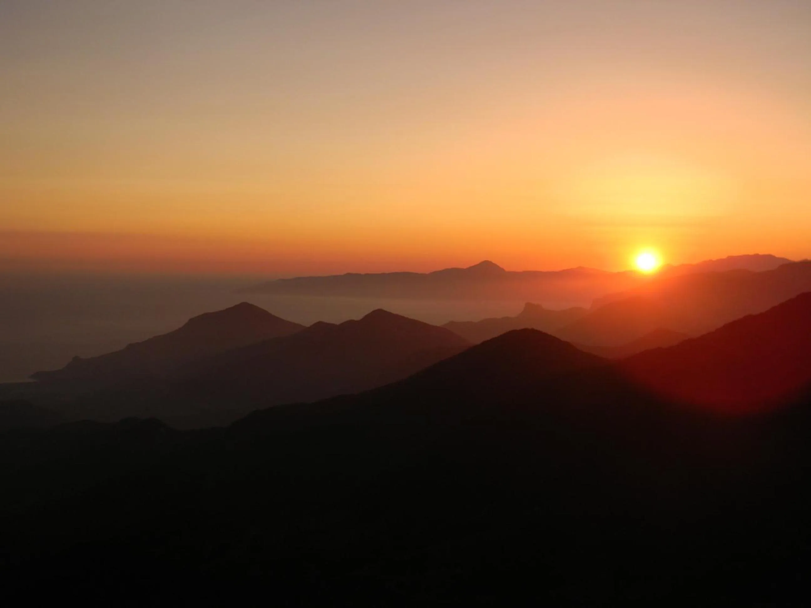 Sunset in B&B Matilde