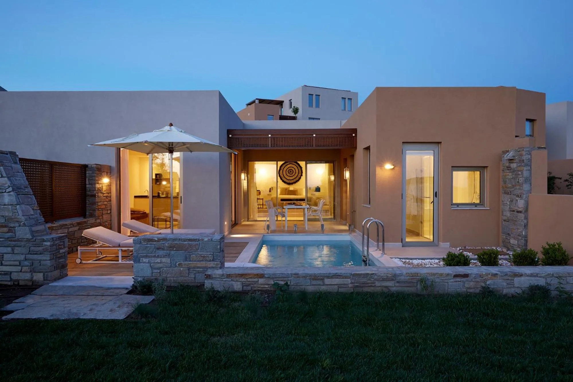 Night in Eagles Villas - Small Luxury Hotels of The World