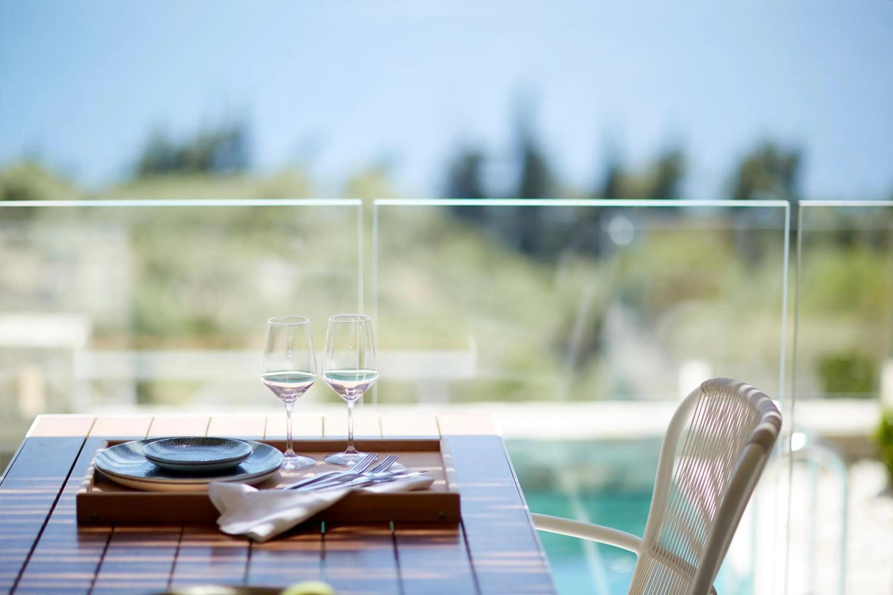 Patio in Eagles Villas - Small Luxury Hotels of The World