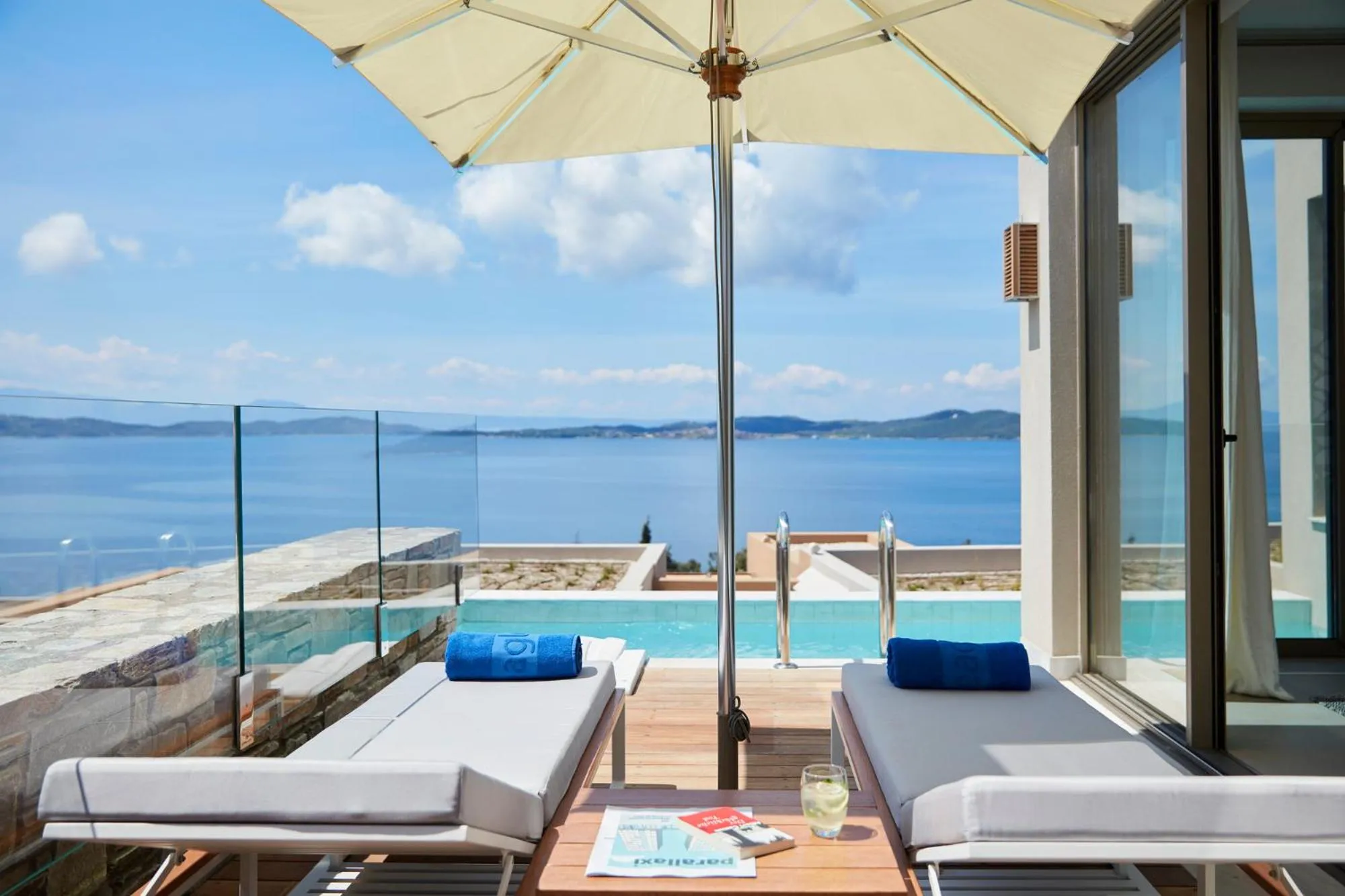 Patio in Eagles Villas - Small Luxury Hotels of The World