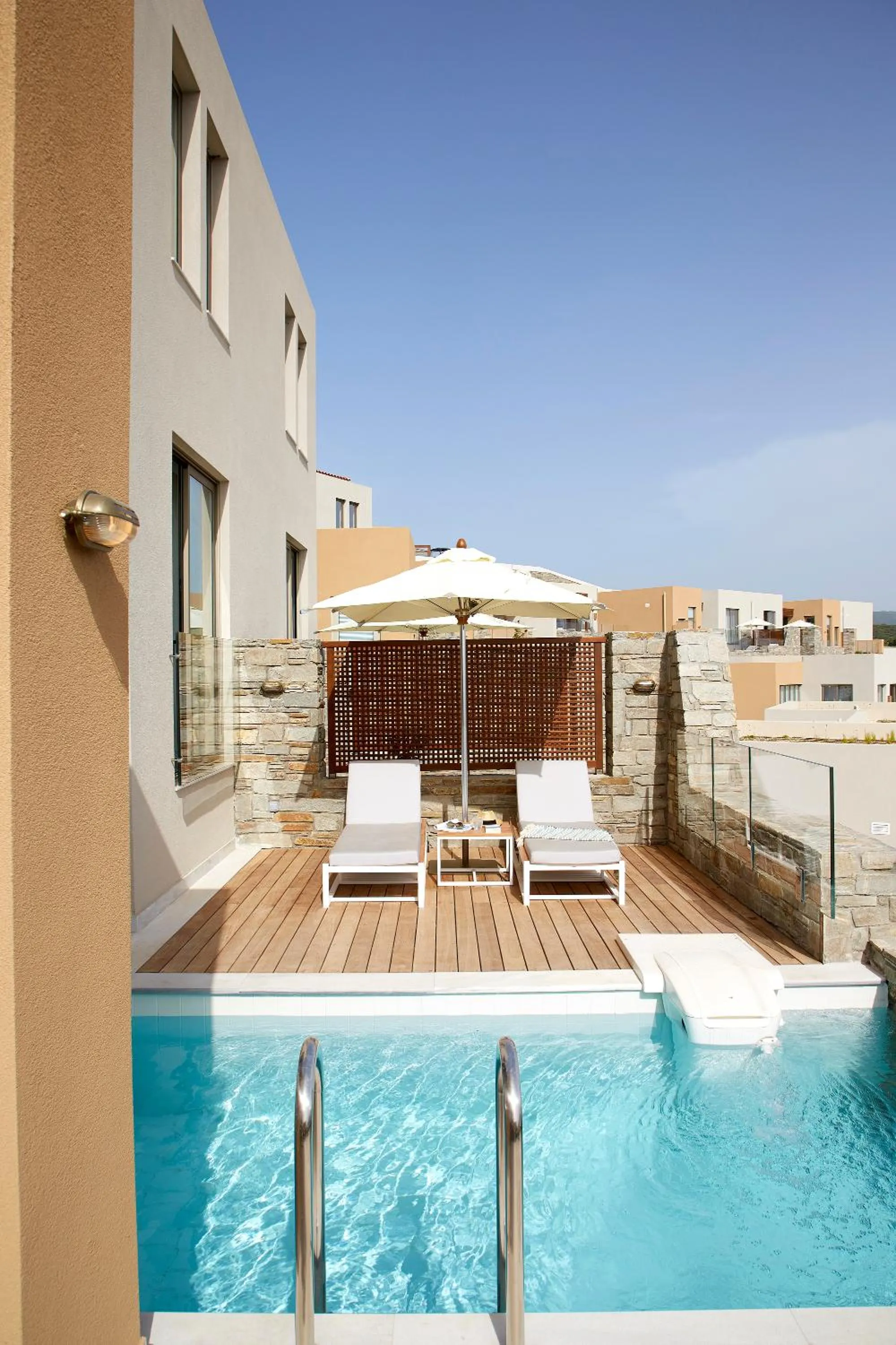 Patio in Eagles Villas - Small Luxury Hotels of The World