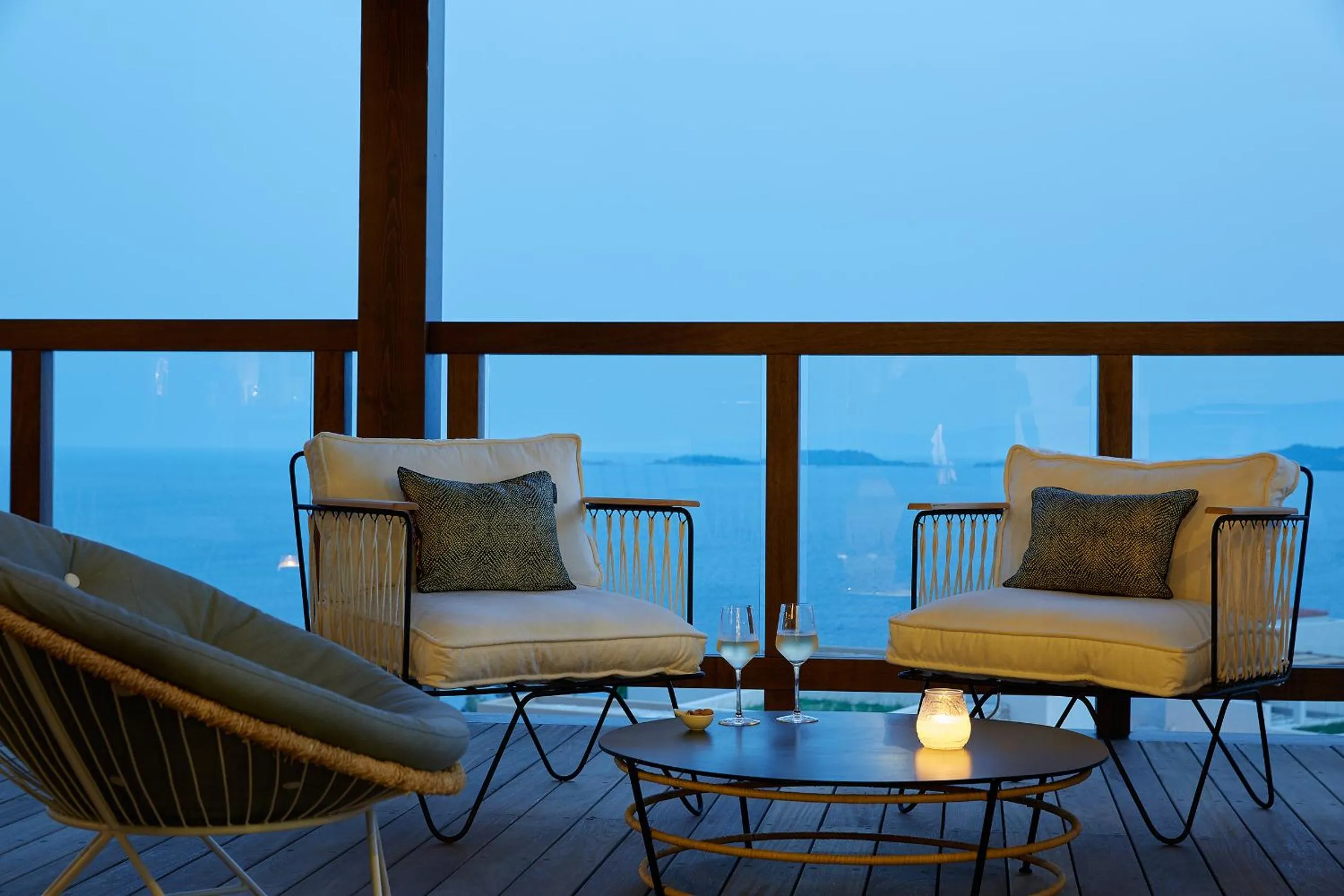 Balcony/Terrace in Eagles Villas - Small Luxury Hotels of The World