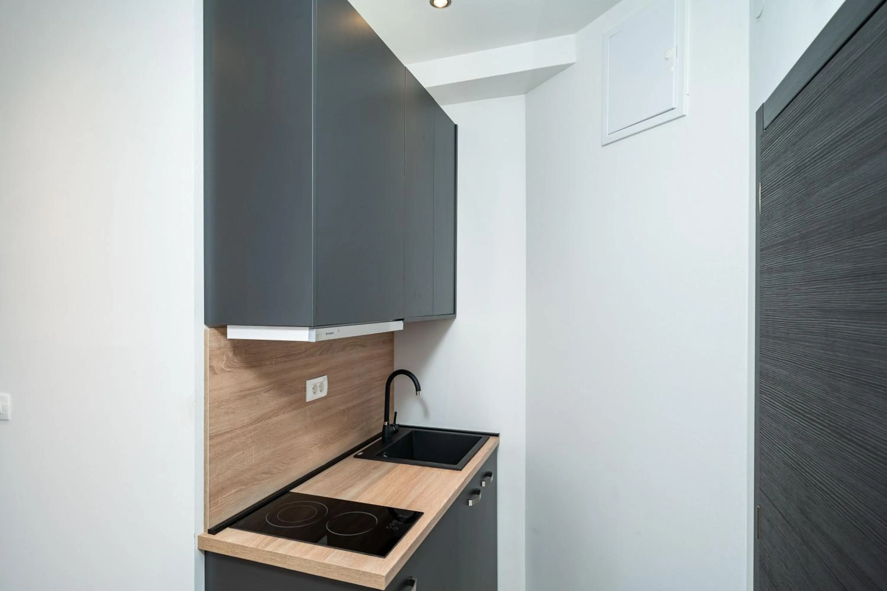 Kitchen or kitchenette in Bacan Serviced Apartments