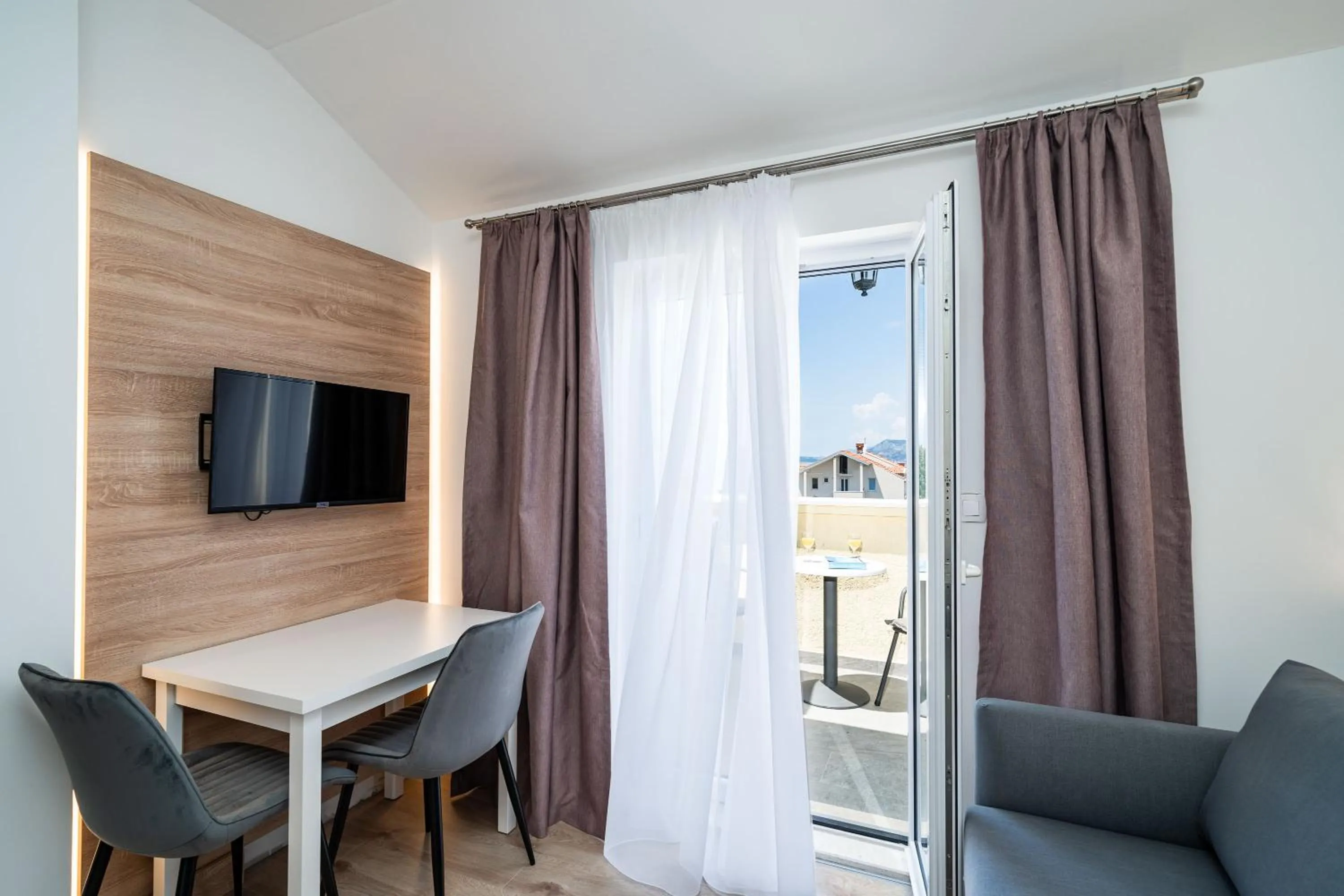 Living room in Bacan Serviced Apartments