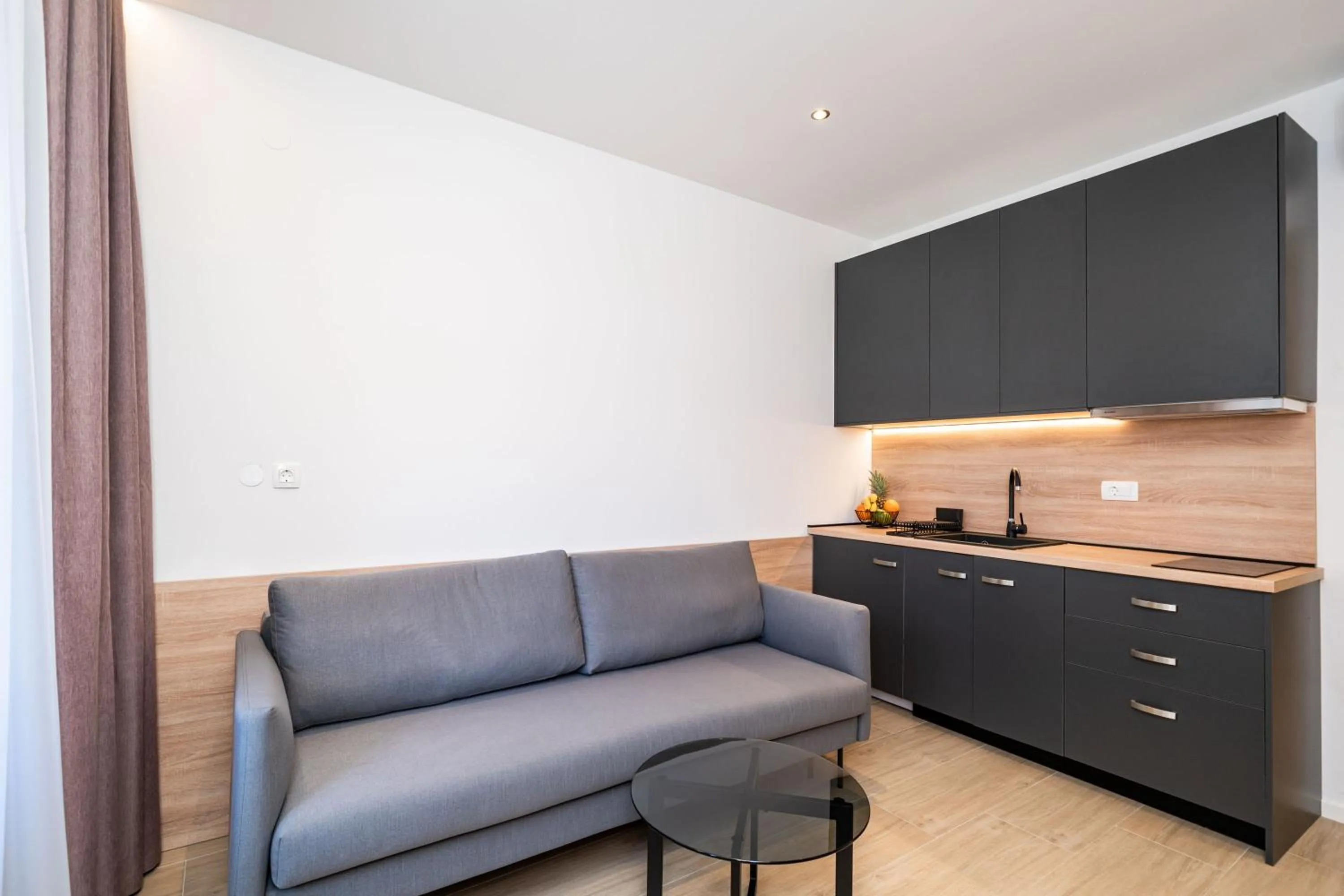 Kitchen or kitchenette in Bacan Serviced Apartments