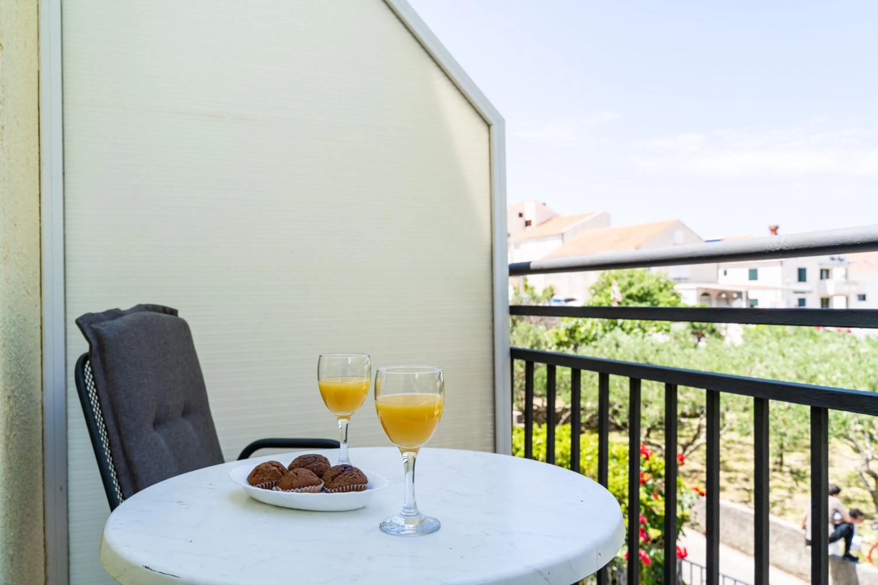 Balcony/Terrace in Bacan Serviced Apartments