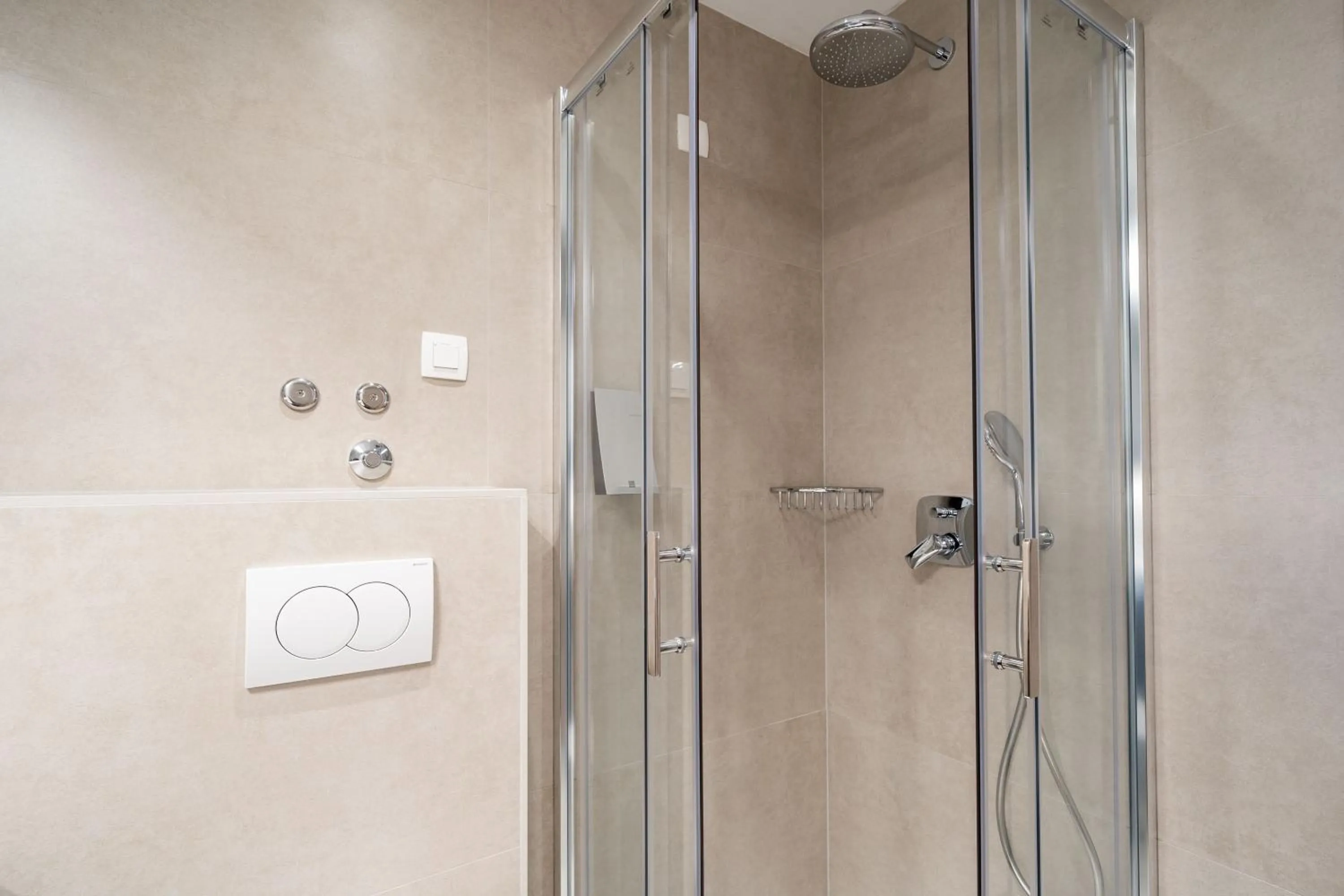 Shower in Bacan Serviced Apartments