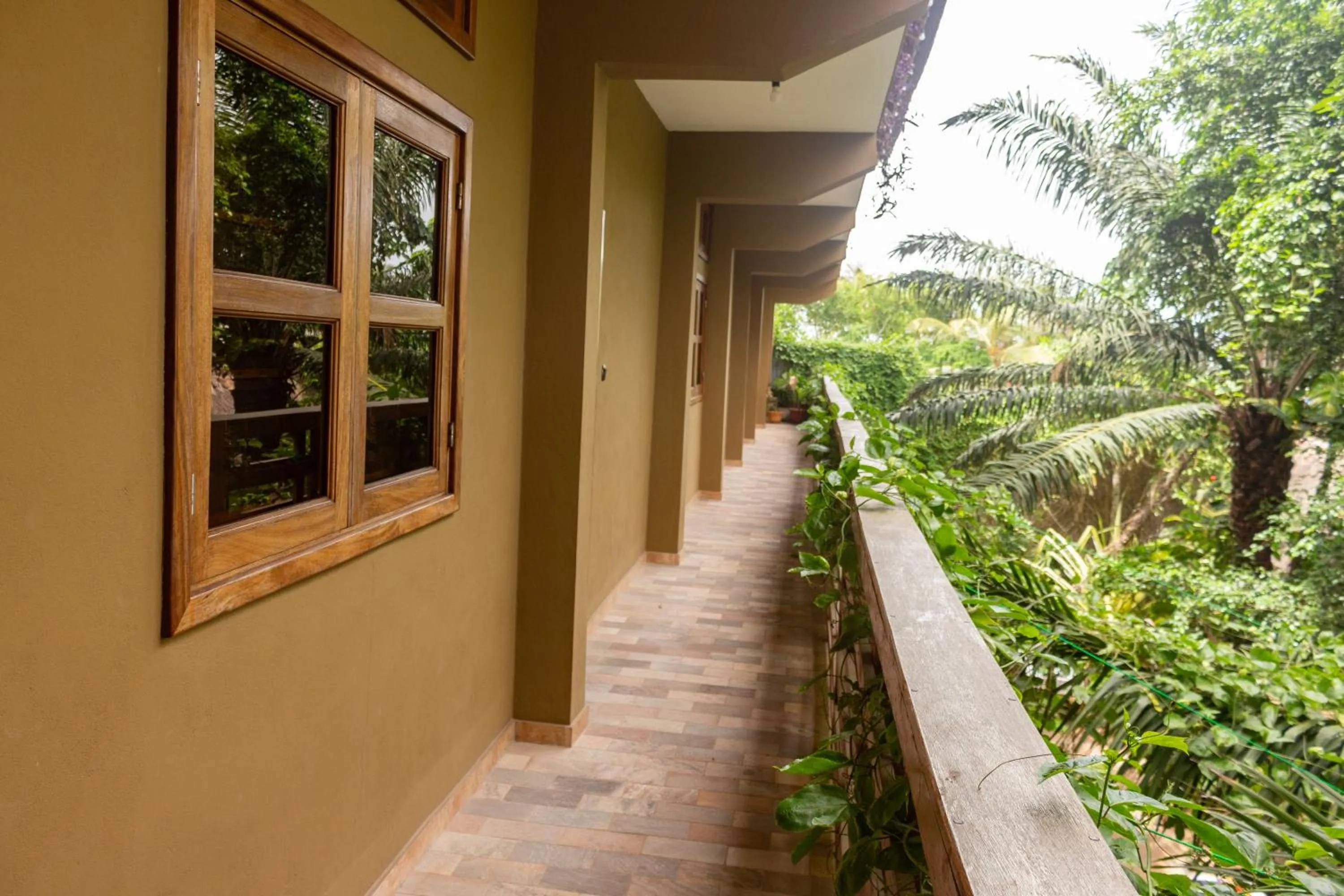 Garden view in Hotel Otsunami