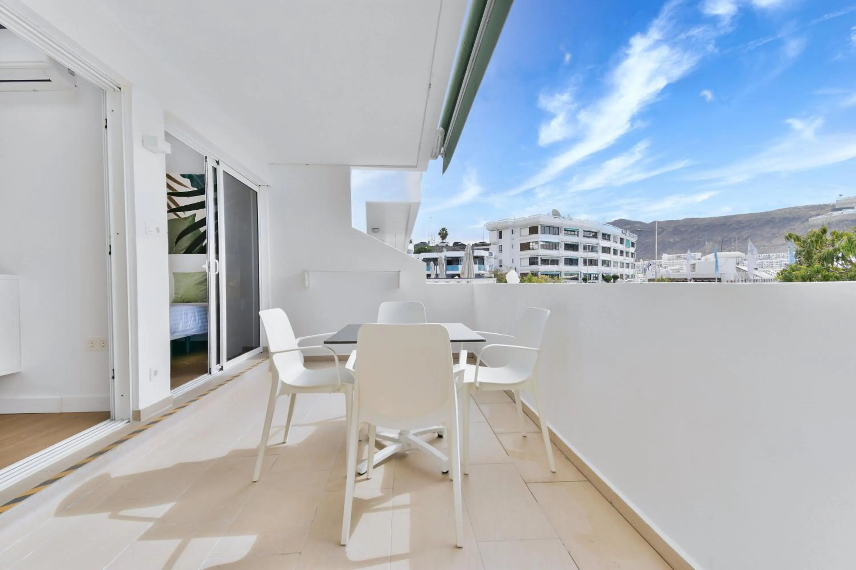 Patio in Palm Suites