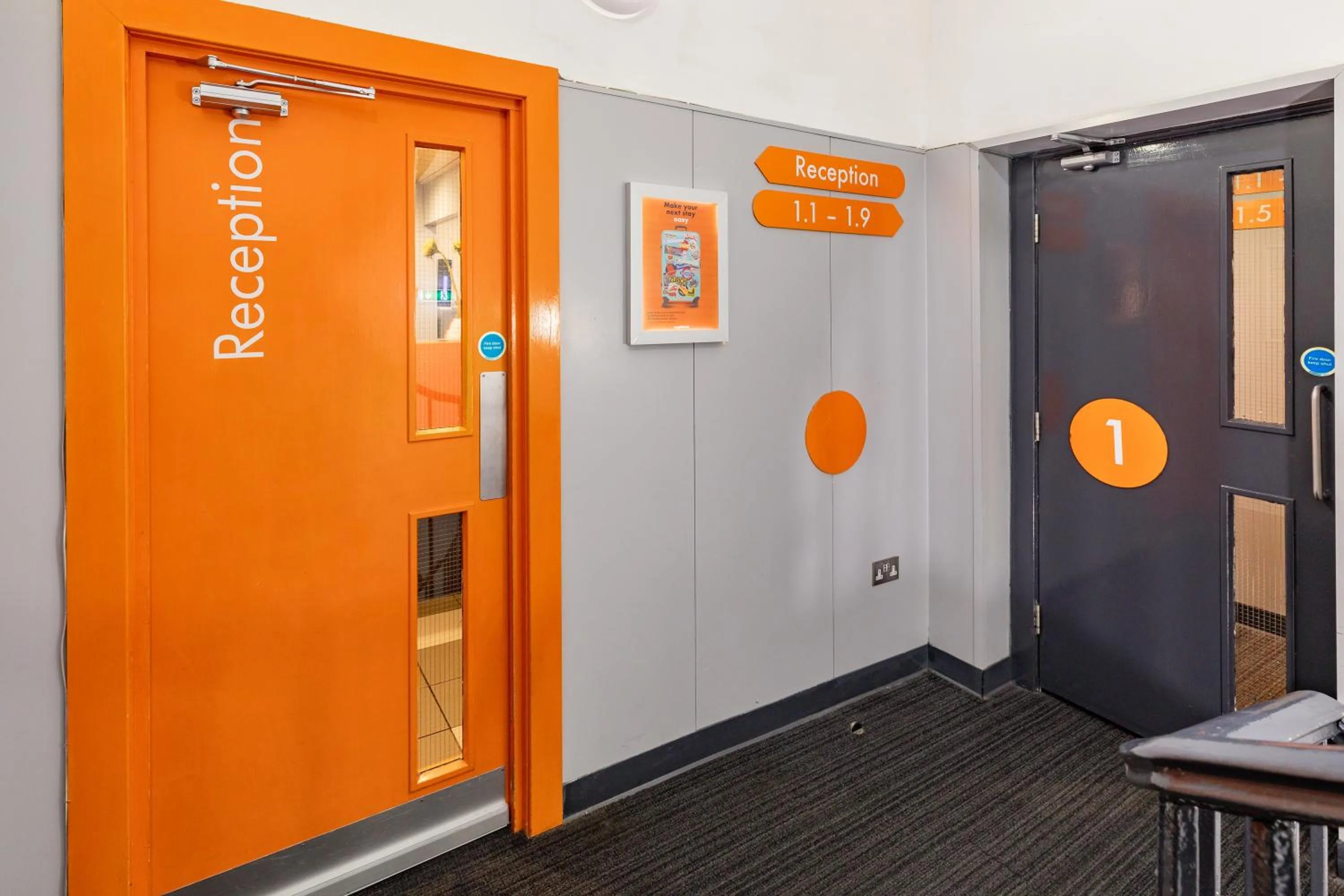 Property building in easyHotel Edinburgh
