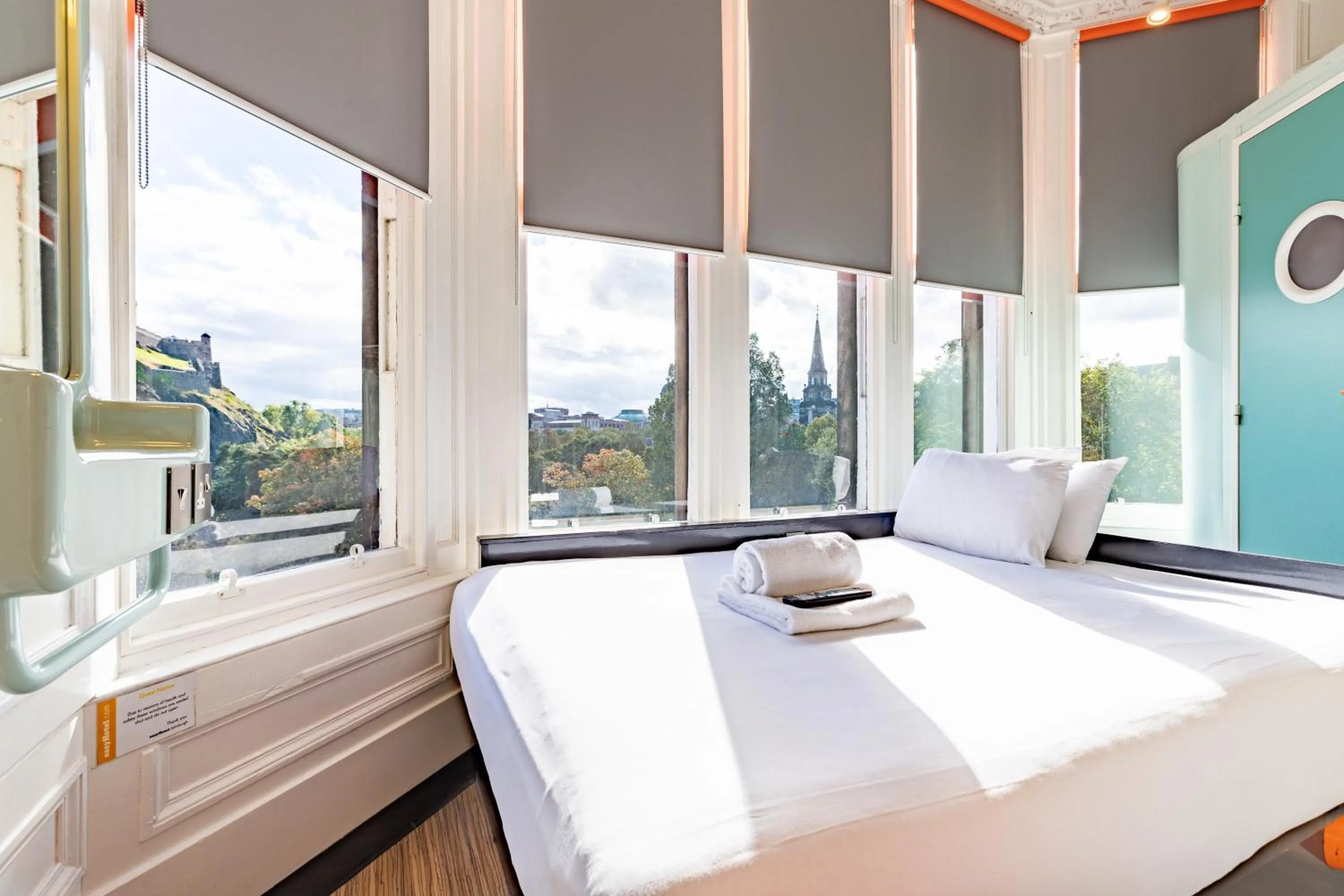 Bed in easyHotel Edinburgh