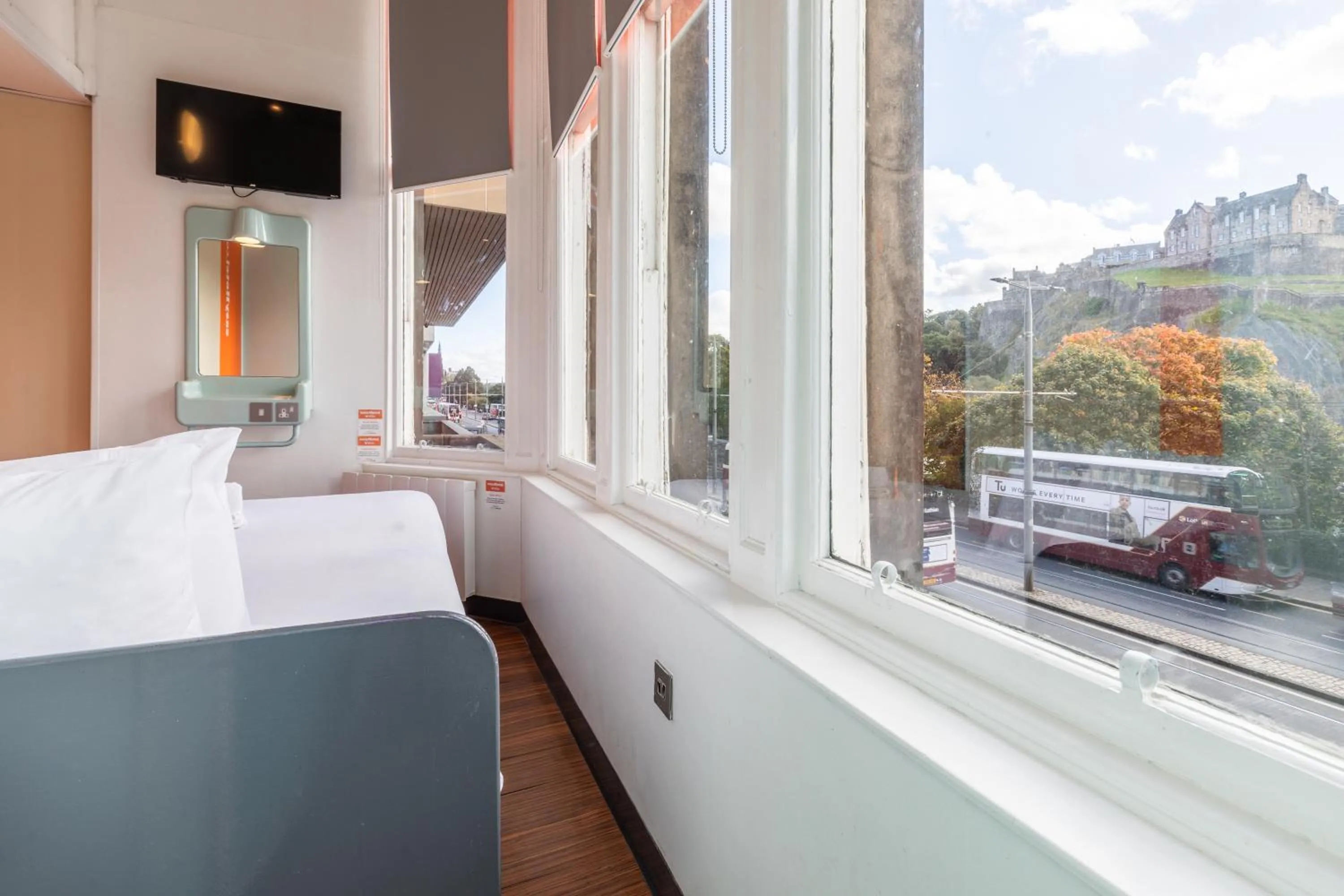 Bed in easyHotel Edinburgh