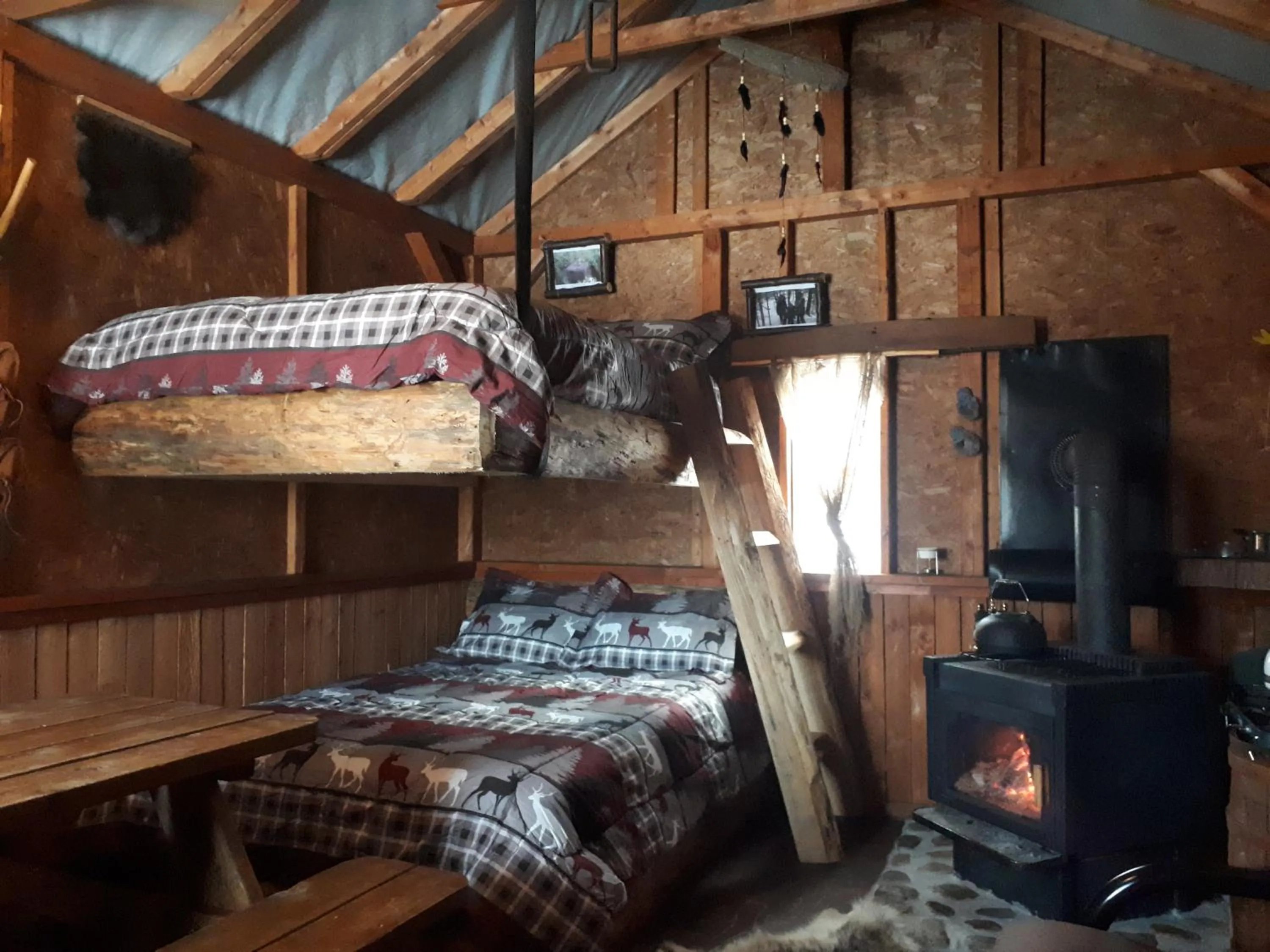 Bed in Hébergement de la Montagne St-Roch