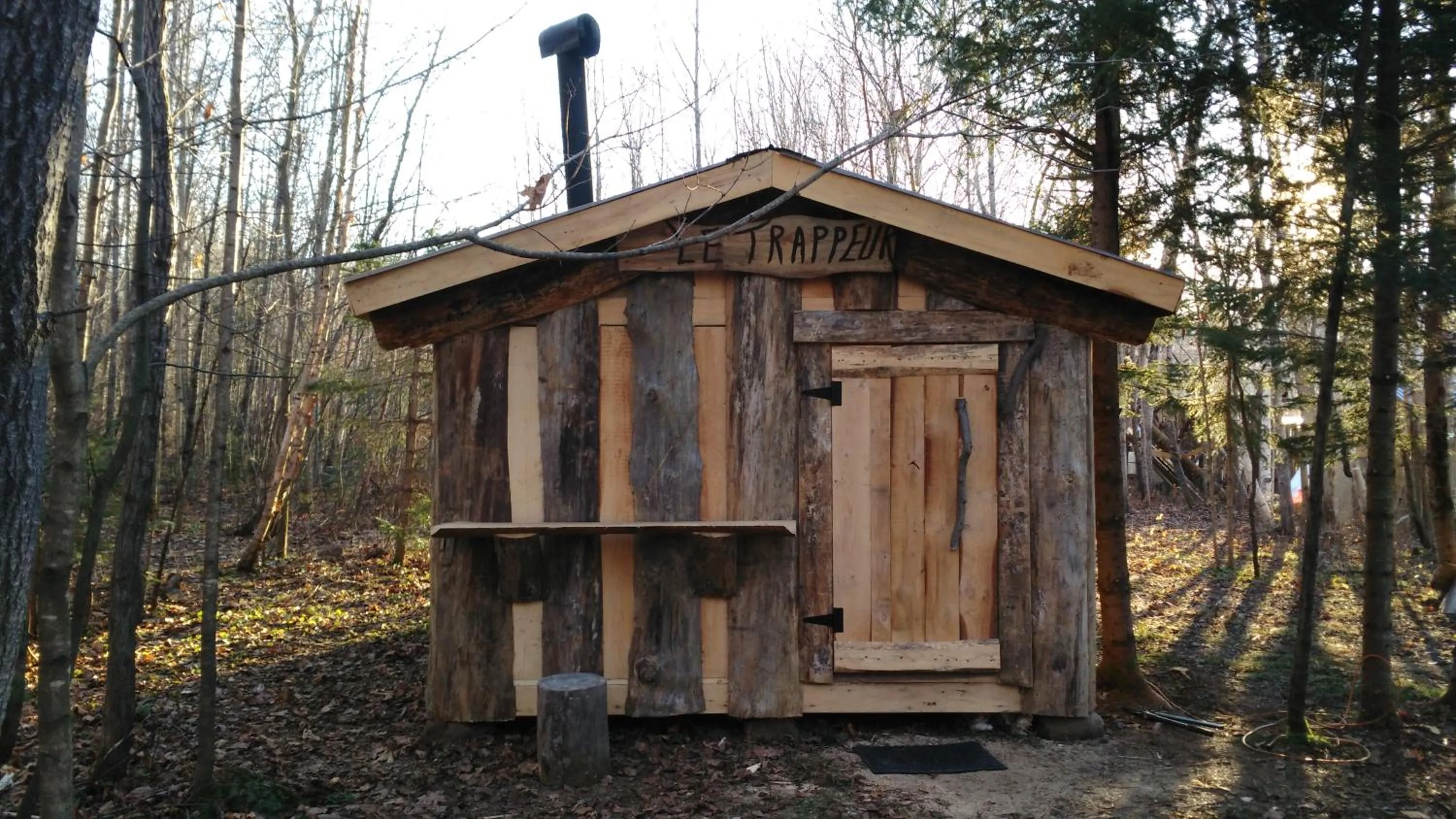 Natural landscape in Hébergement de la Montagne St-Roch