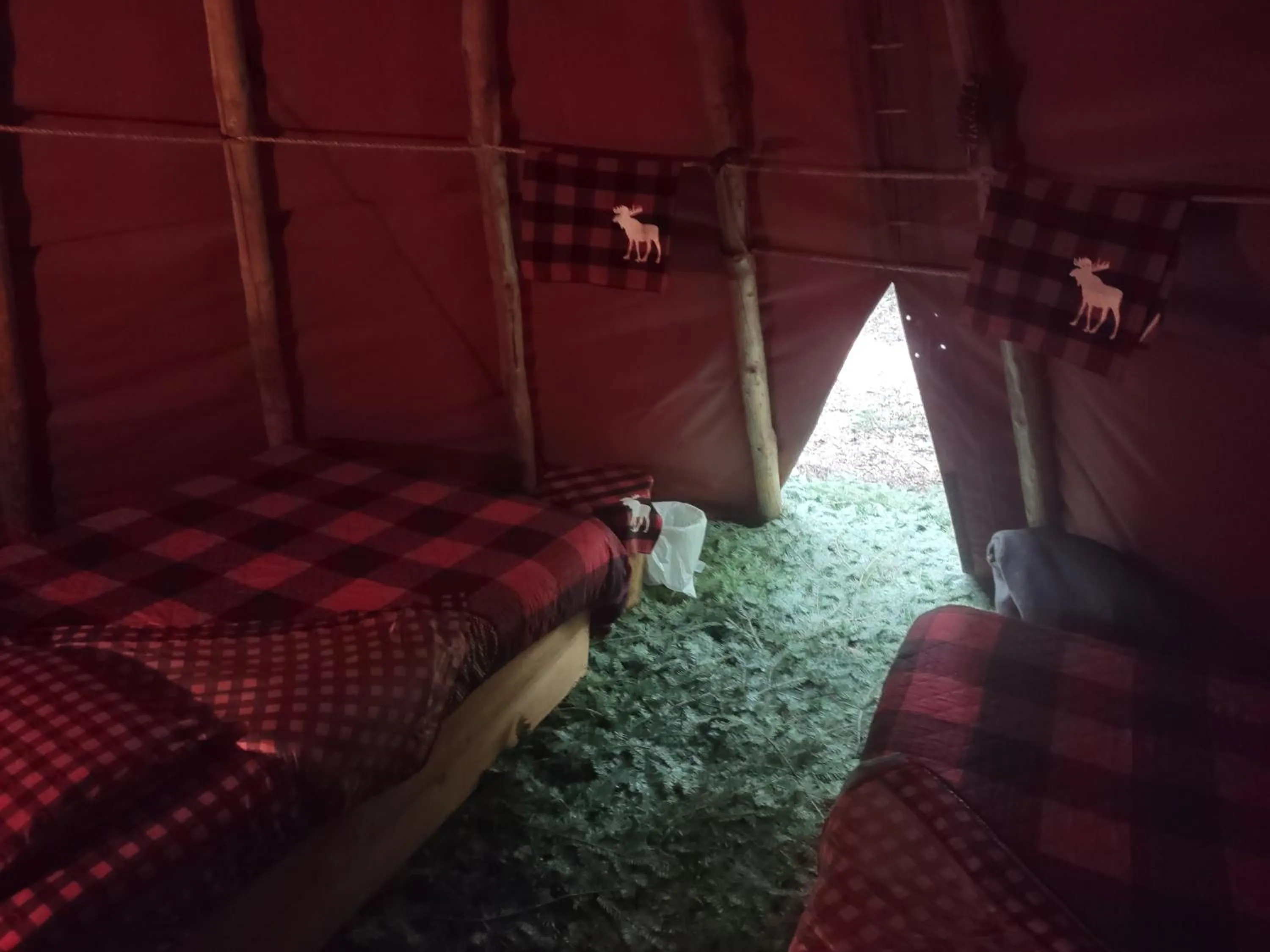 Bed in Hébergement de la Montagne St-Roch