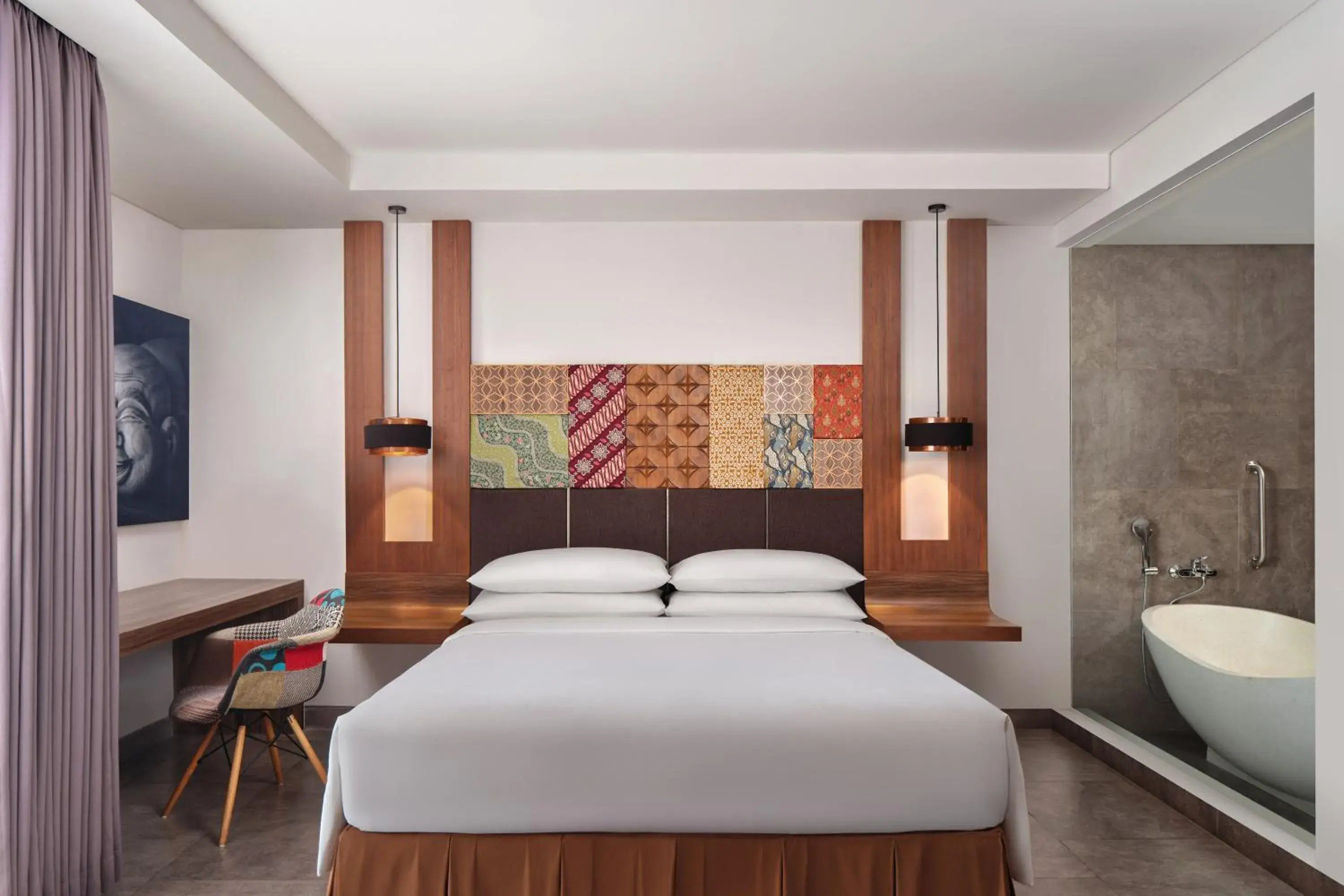 Junior King Suite with Balcony in Fairfield by Marriott Bali South Kuta Junior King Suite with Balcony in Fairfield by Marriott Bali South Kuta