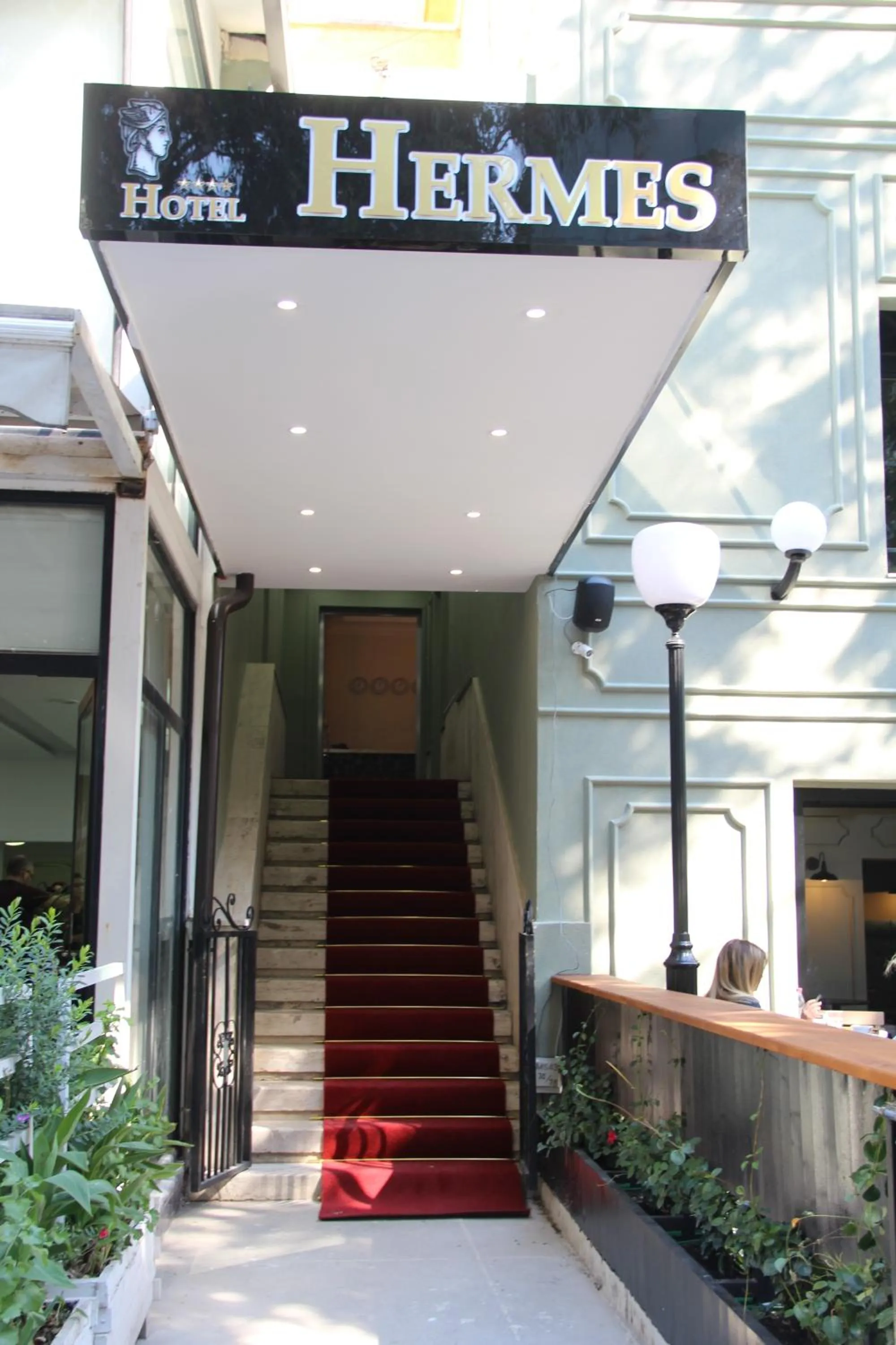 Property building in Hotel Hermes Tirana