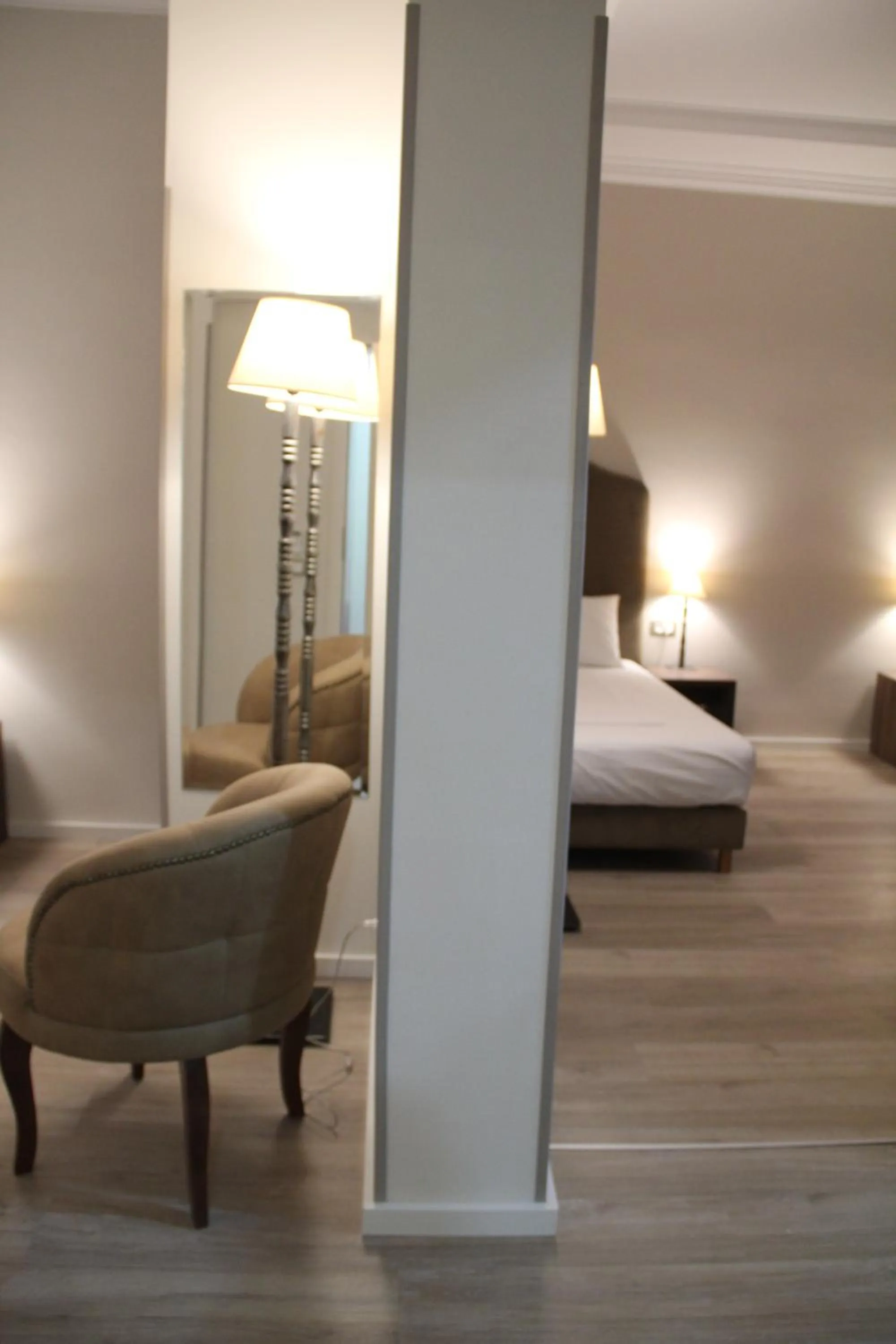 Bedroom, Bed in Hotel Hermes Tirana