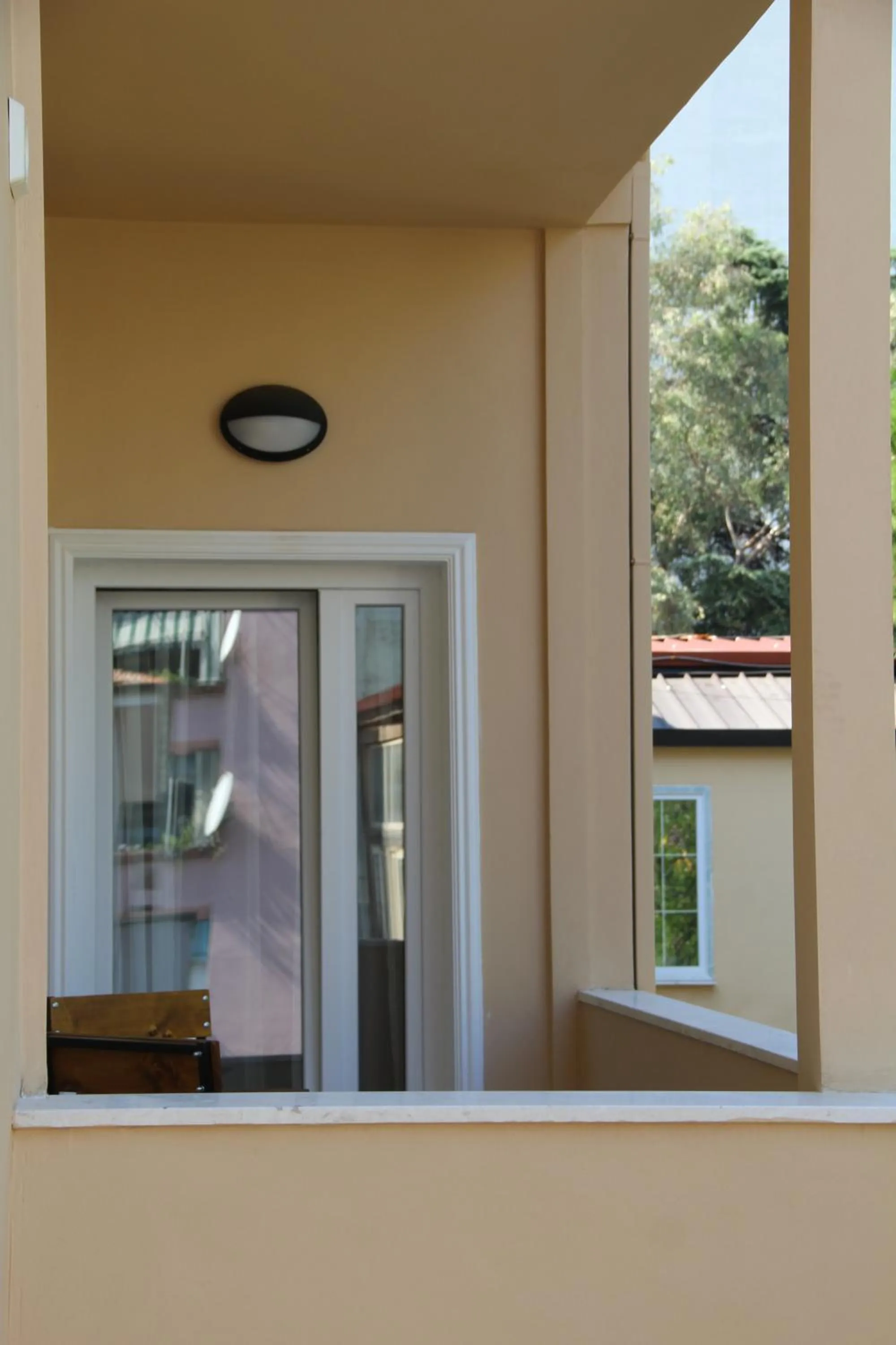 Balcony/Terrace in Hotel Hermes Tirana