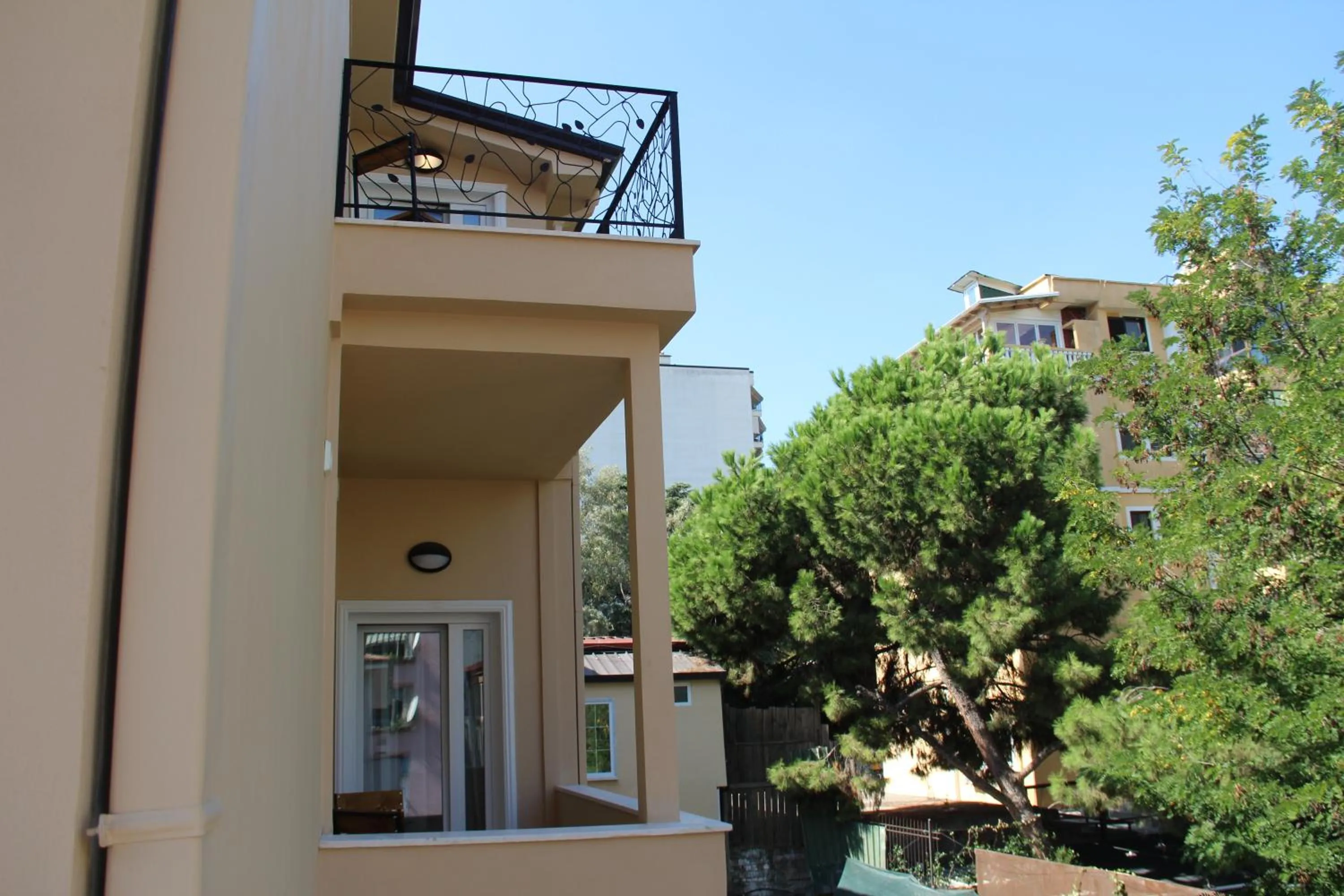 Balcony/Terrace in Hotel Hermes Tirana