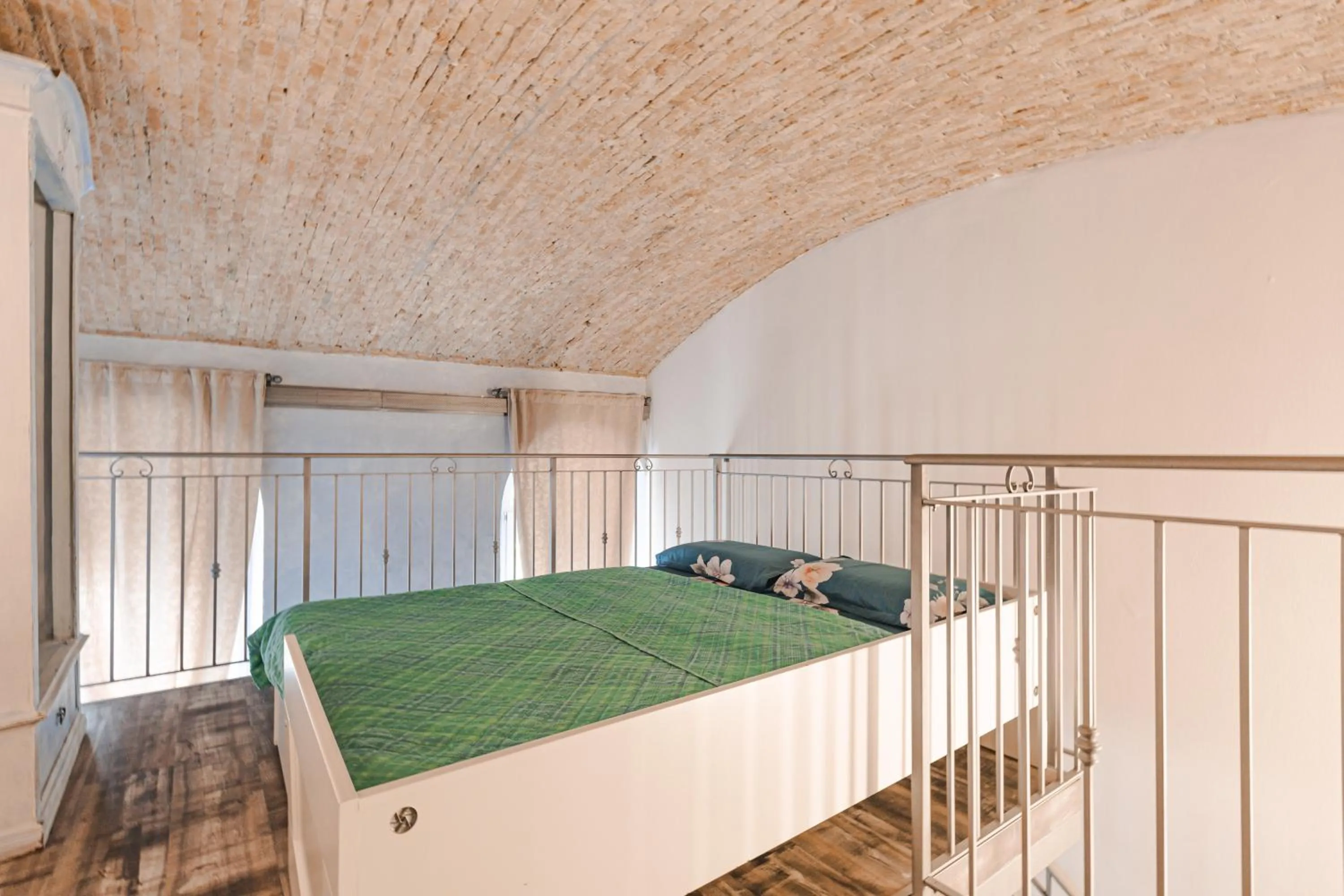 Bed in Trieste Art Loft