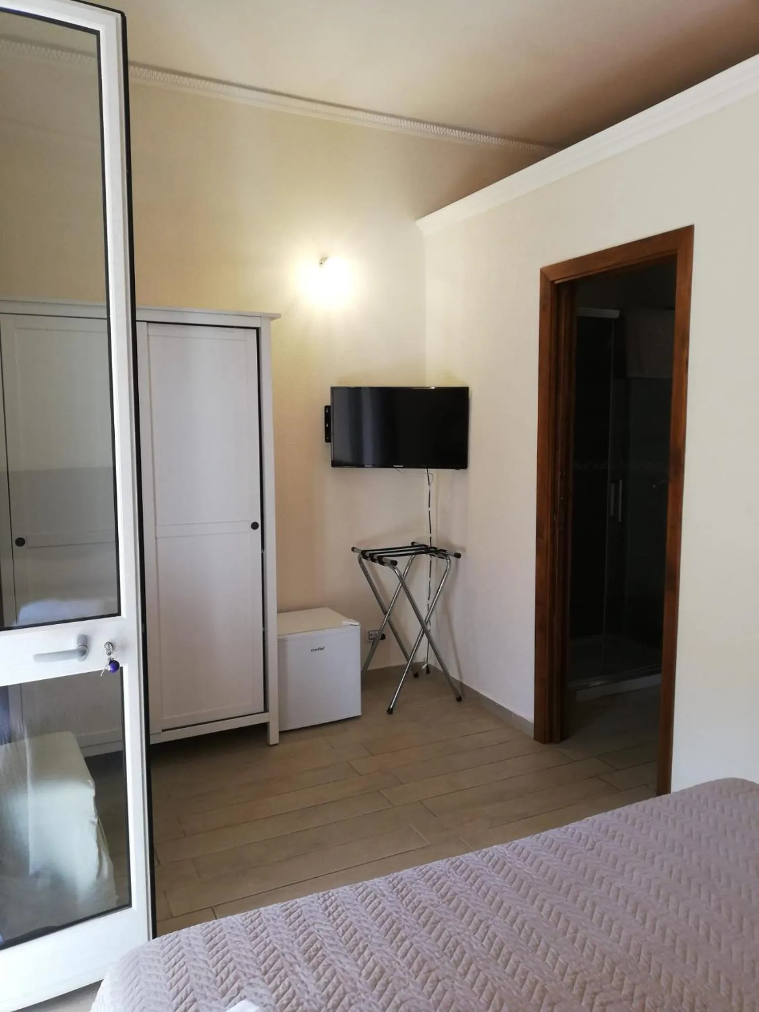 Bed in Villa Antonella rooms Mondello