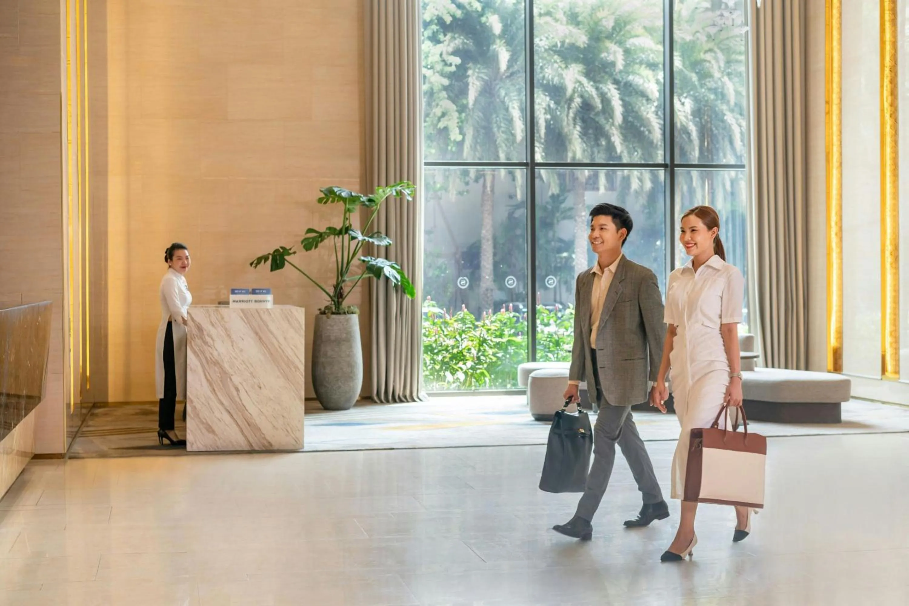 Lobby or reception in Sheraton Can Tho