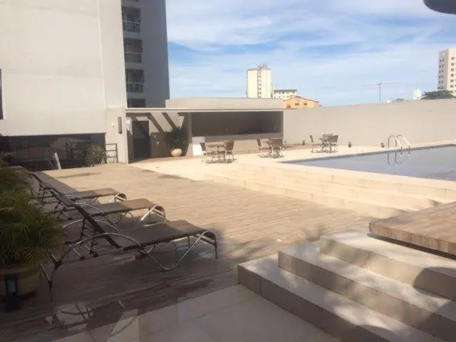 Property building in Flat Apart-Hotel em Goiânia