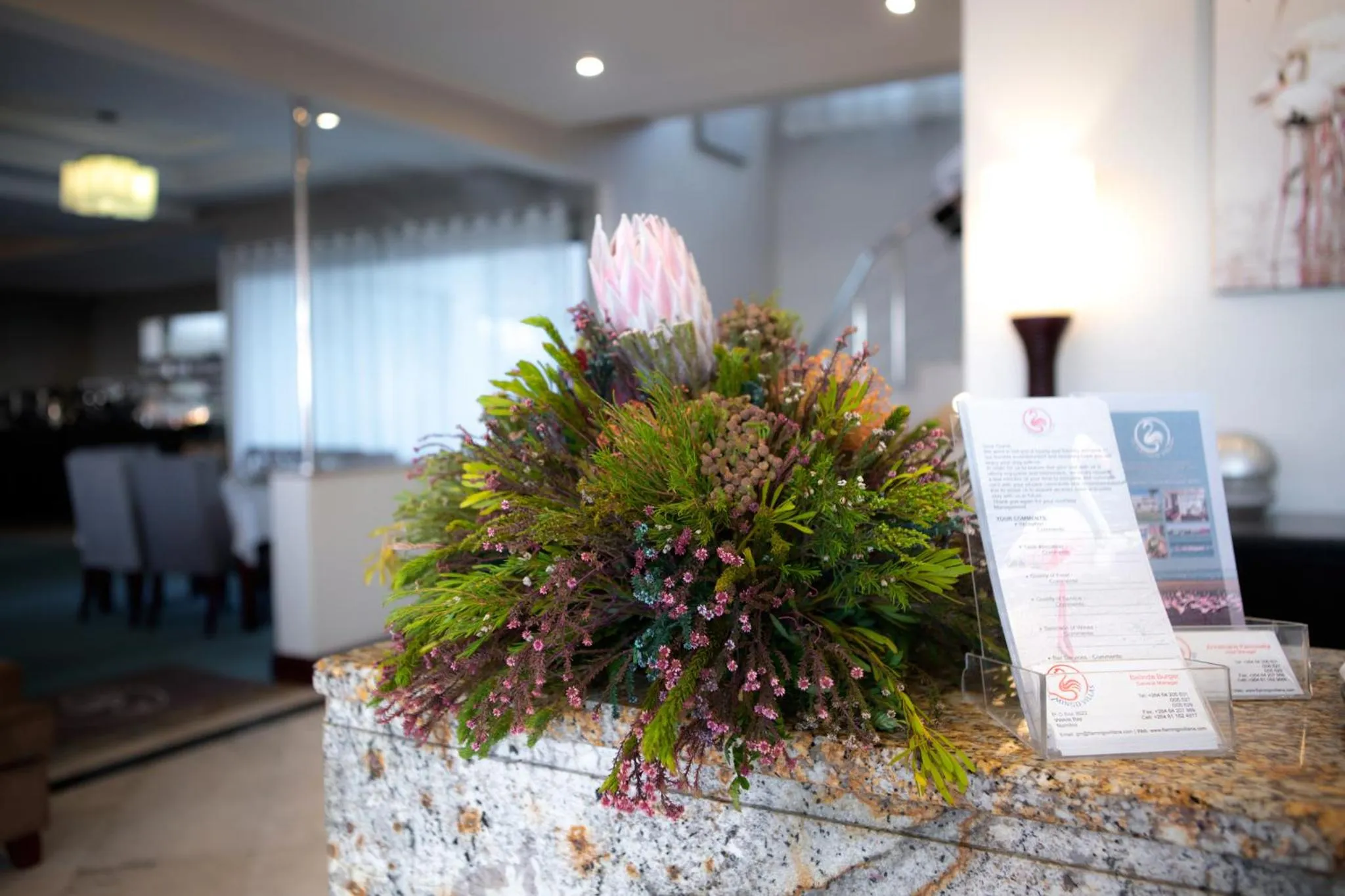 Lobby or reception in Flamingo Villas Boutique Hotel