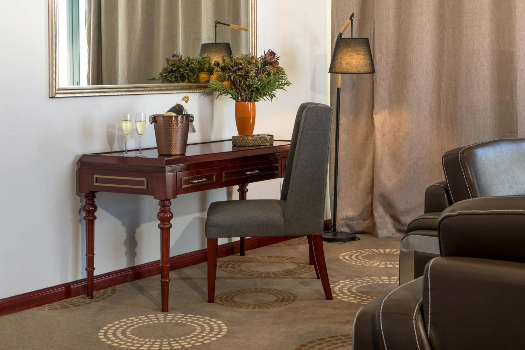 Living room in Flamingo Villas Boutique Hotel