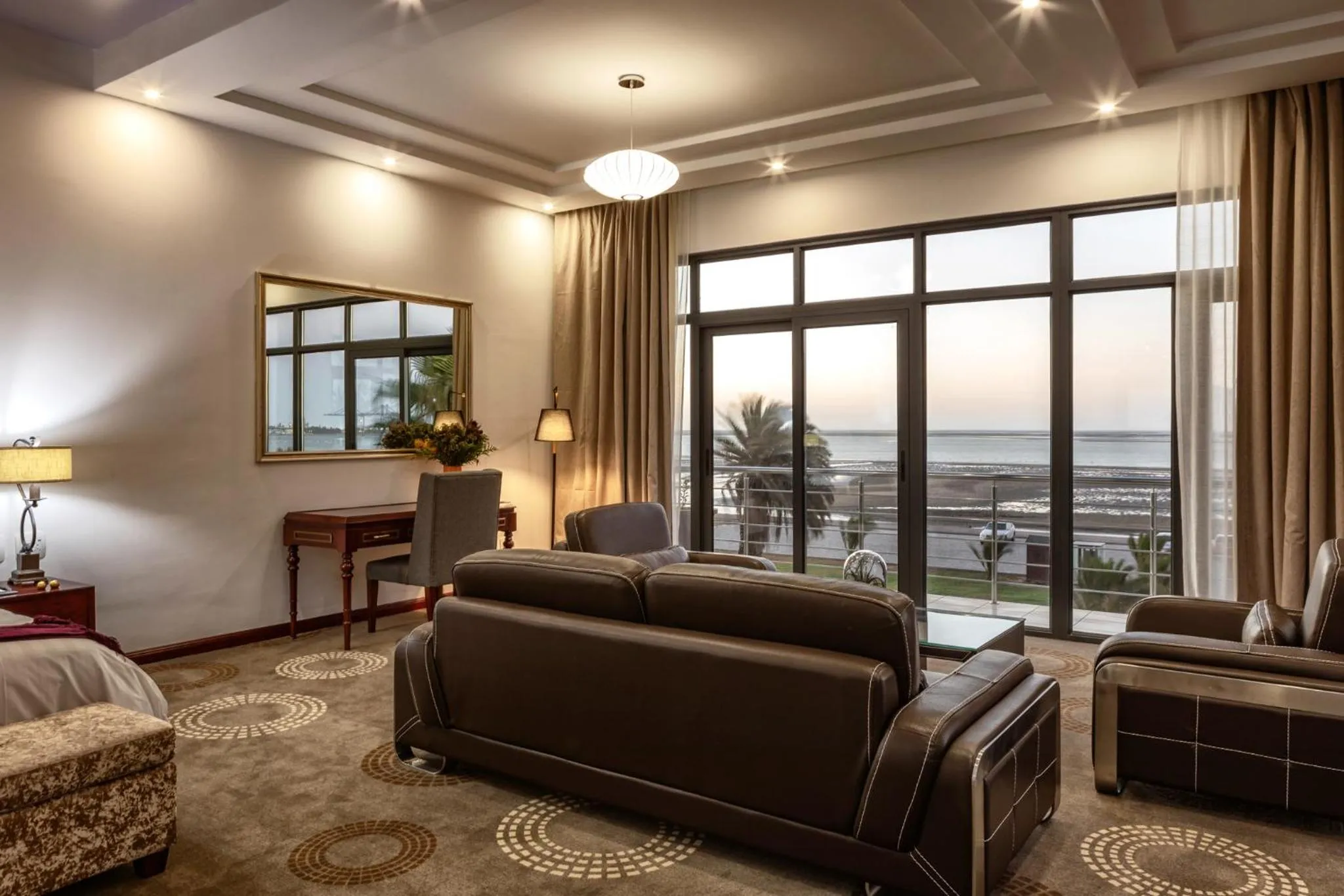 Living room, Bed in Flamingo Villas Boutique Hotel