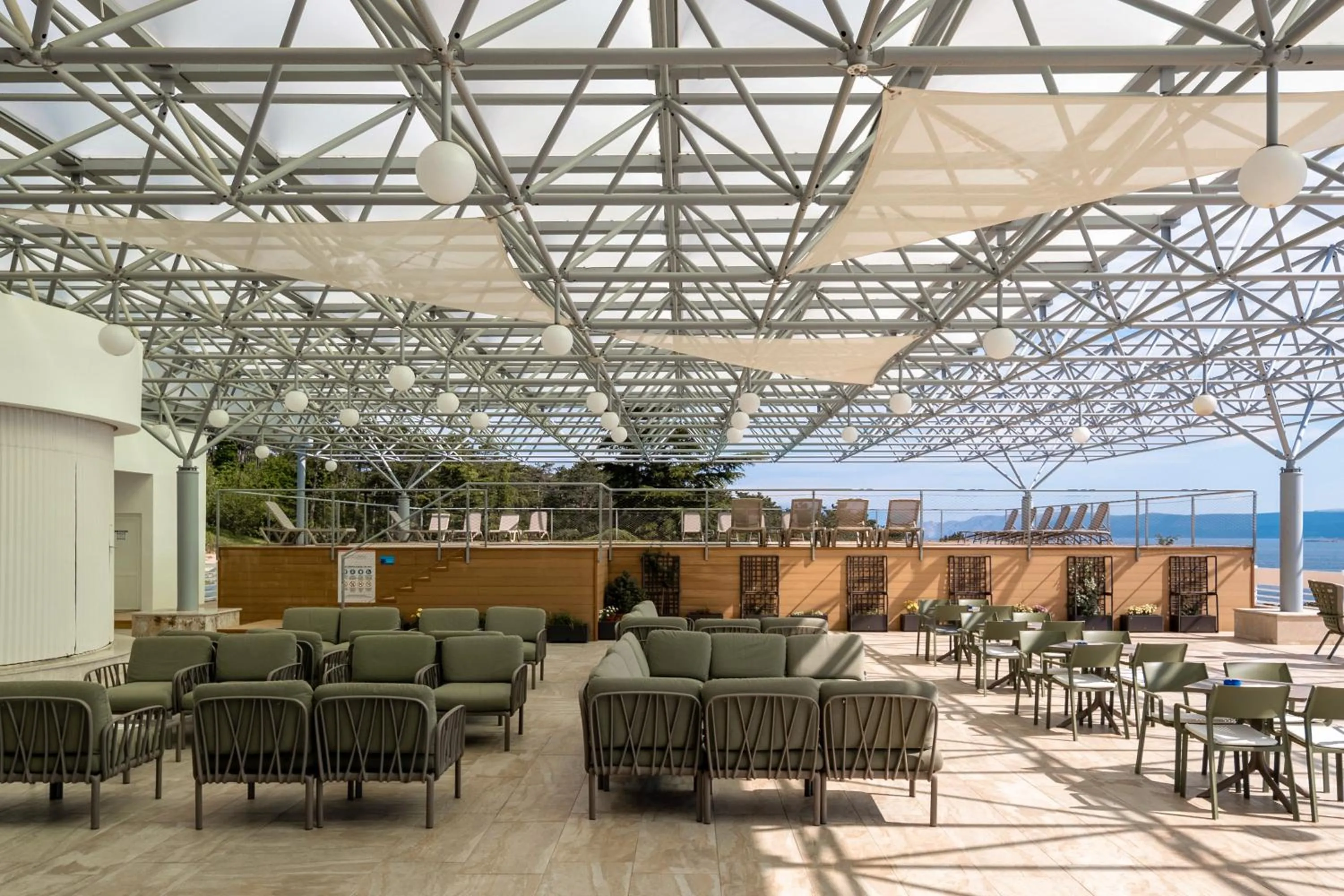 Balcony/Terrace in Hotel Omorika