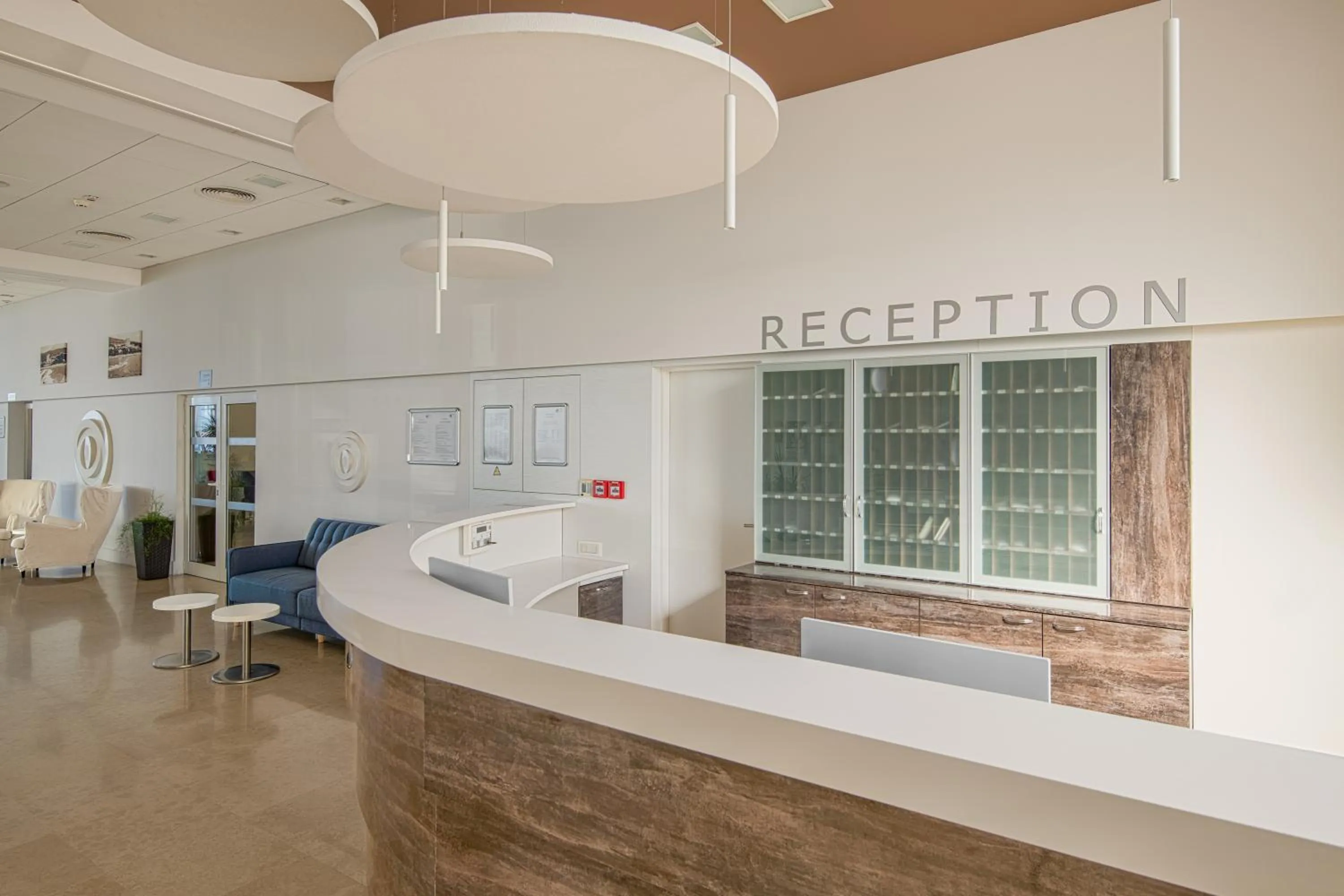 Lobby or reception in Hotel Omorika