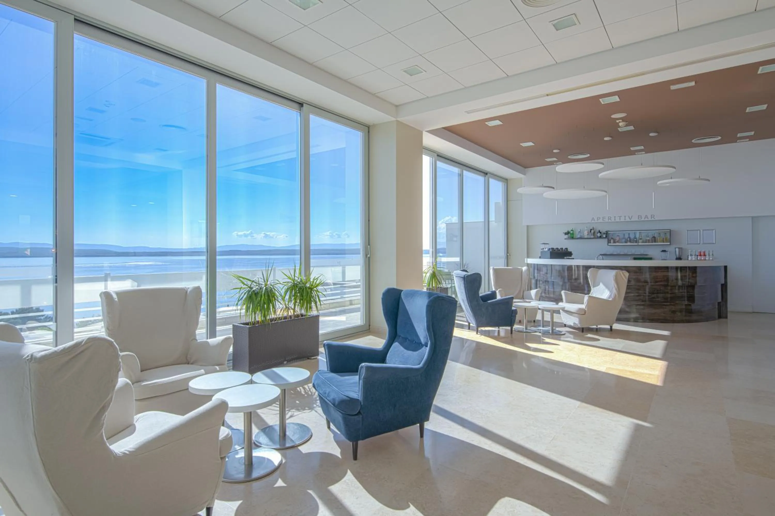 Lobby or reception in Hotel Omorika