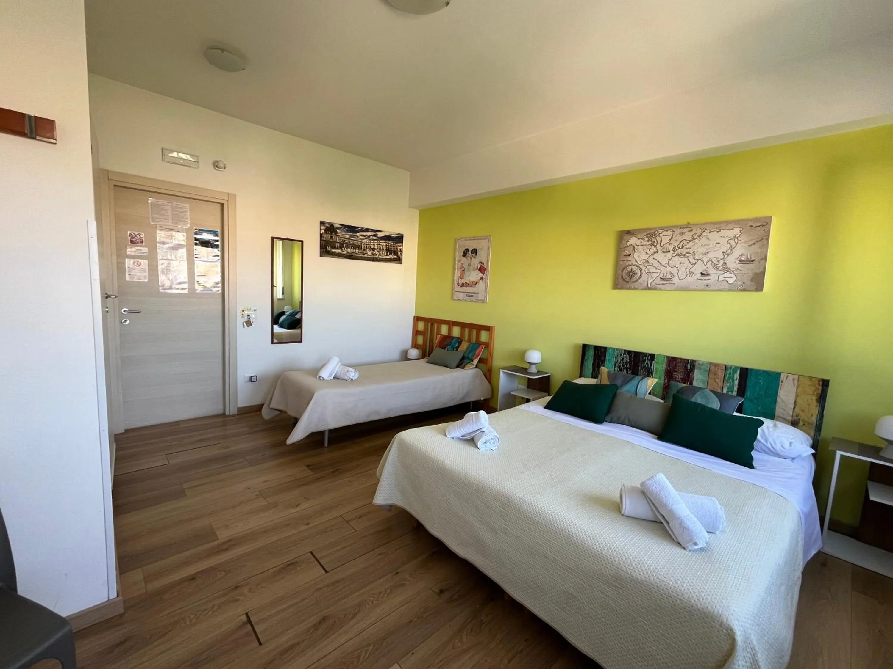 Bed in LeAlbe di Sicilia