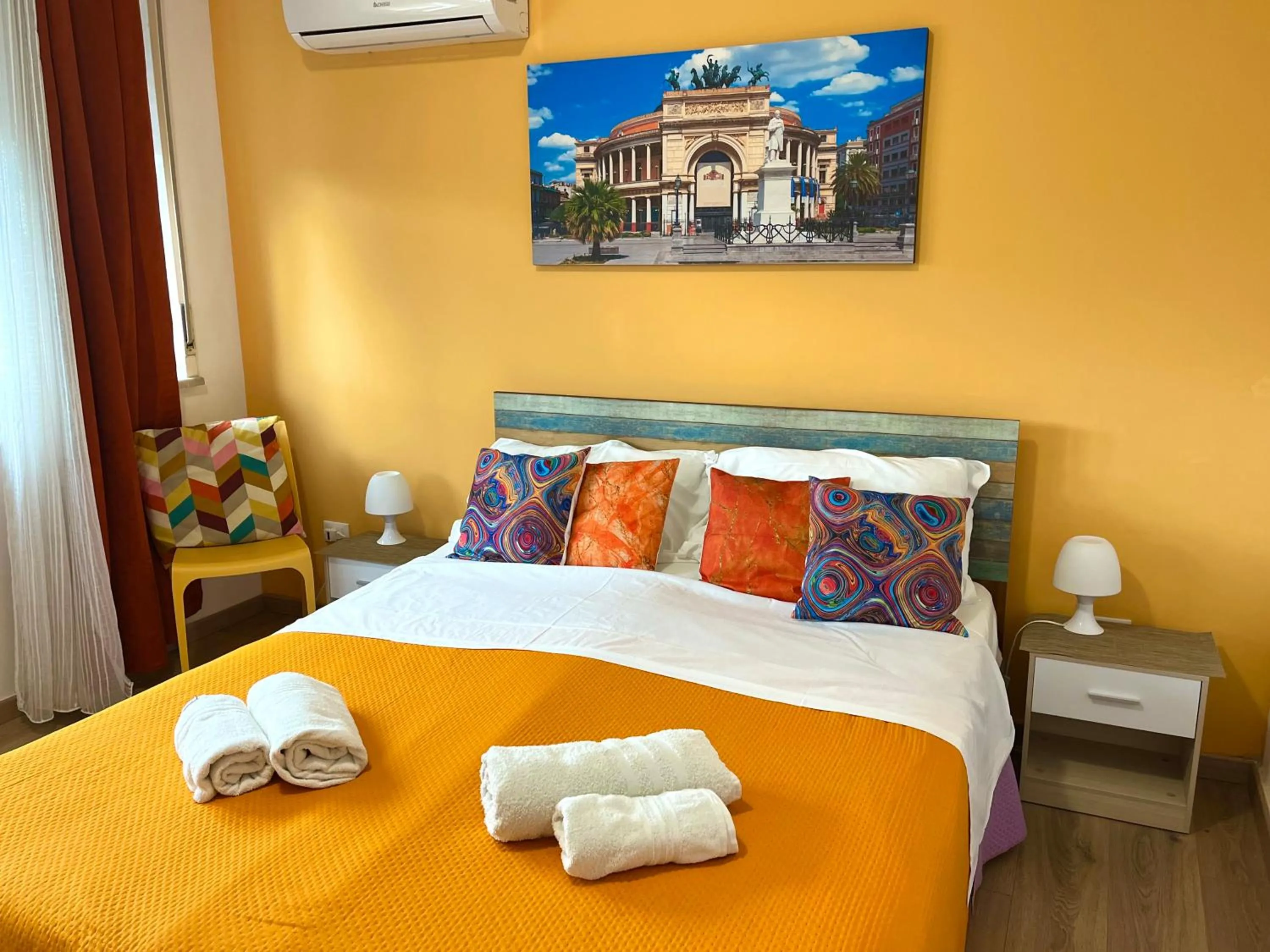 Bed in LeAlbe di Sicilia