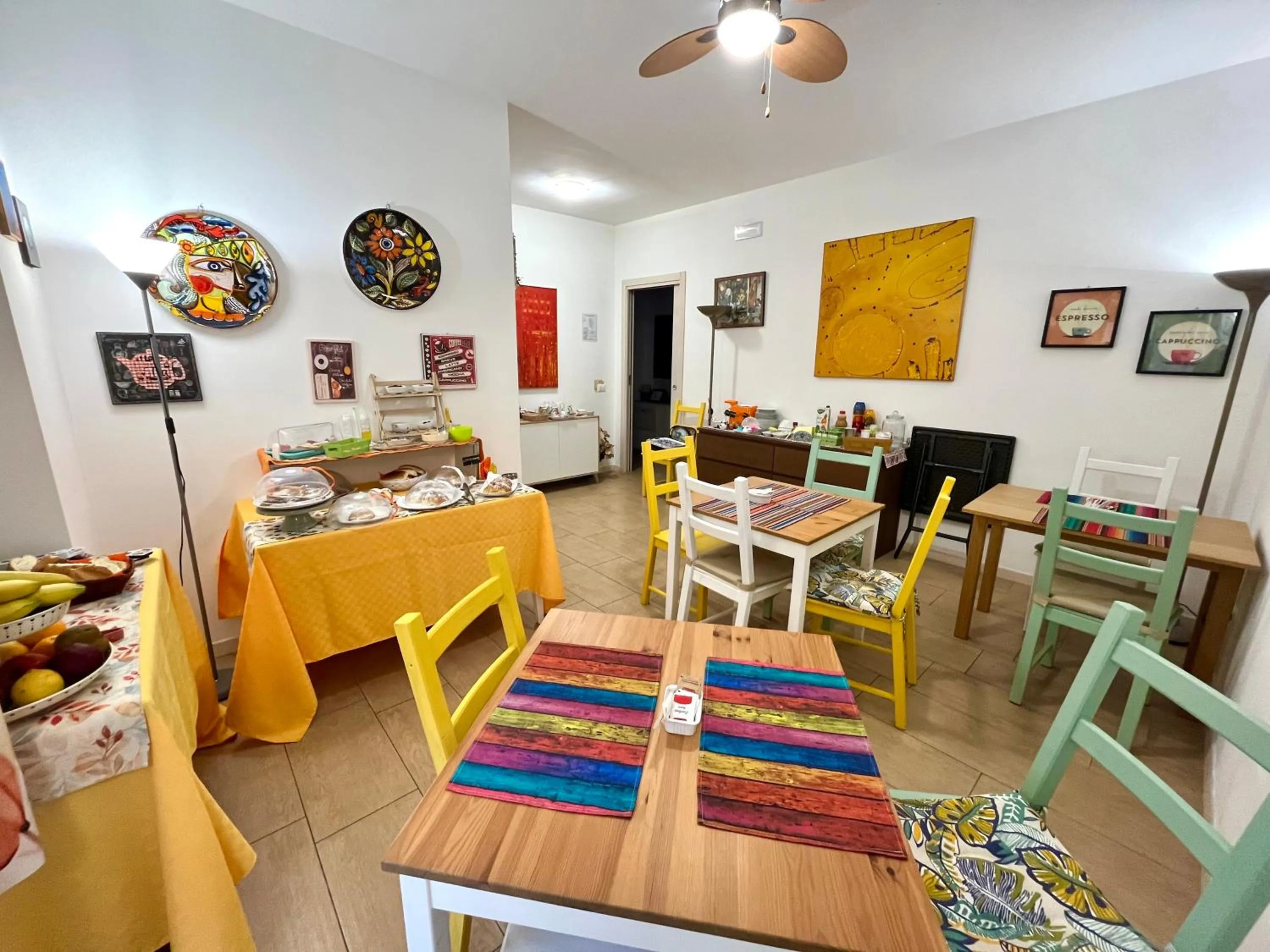 Living room in LeAlbe di Sicilia