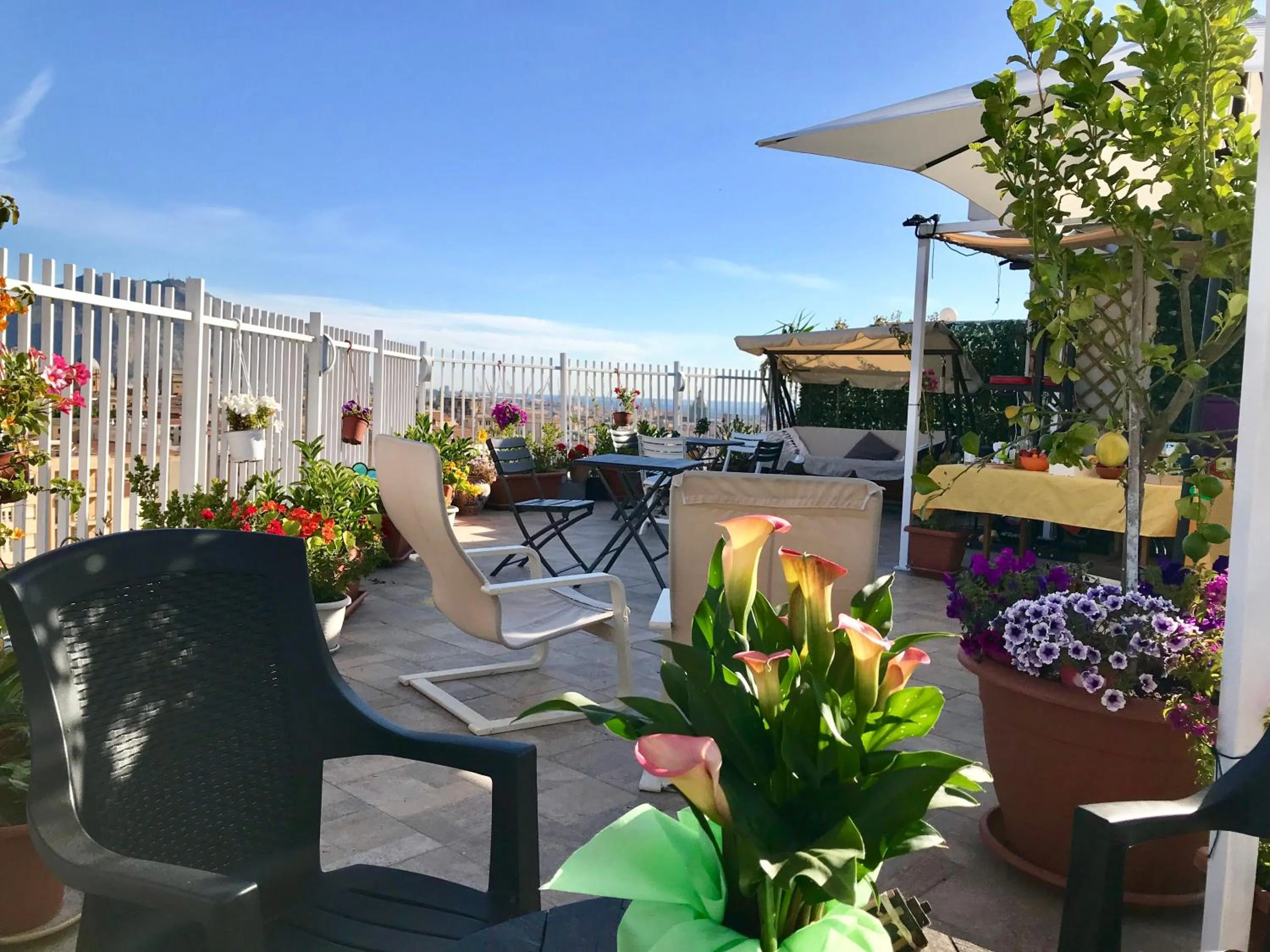 Balcony/Terrace in LeAlbe di Sicilia